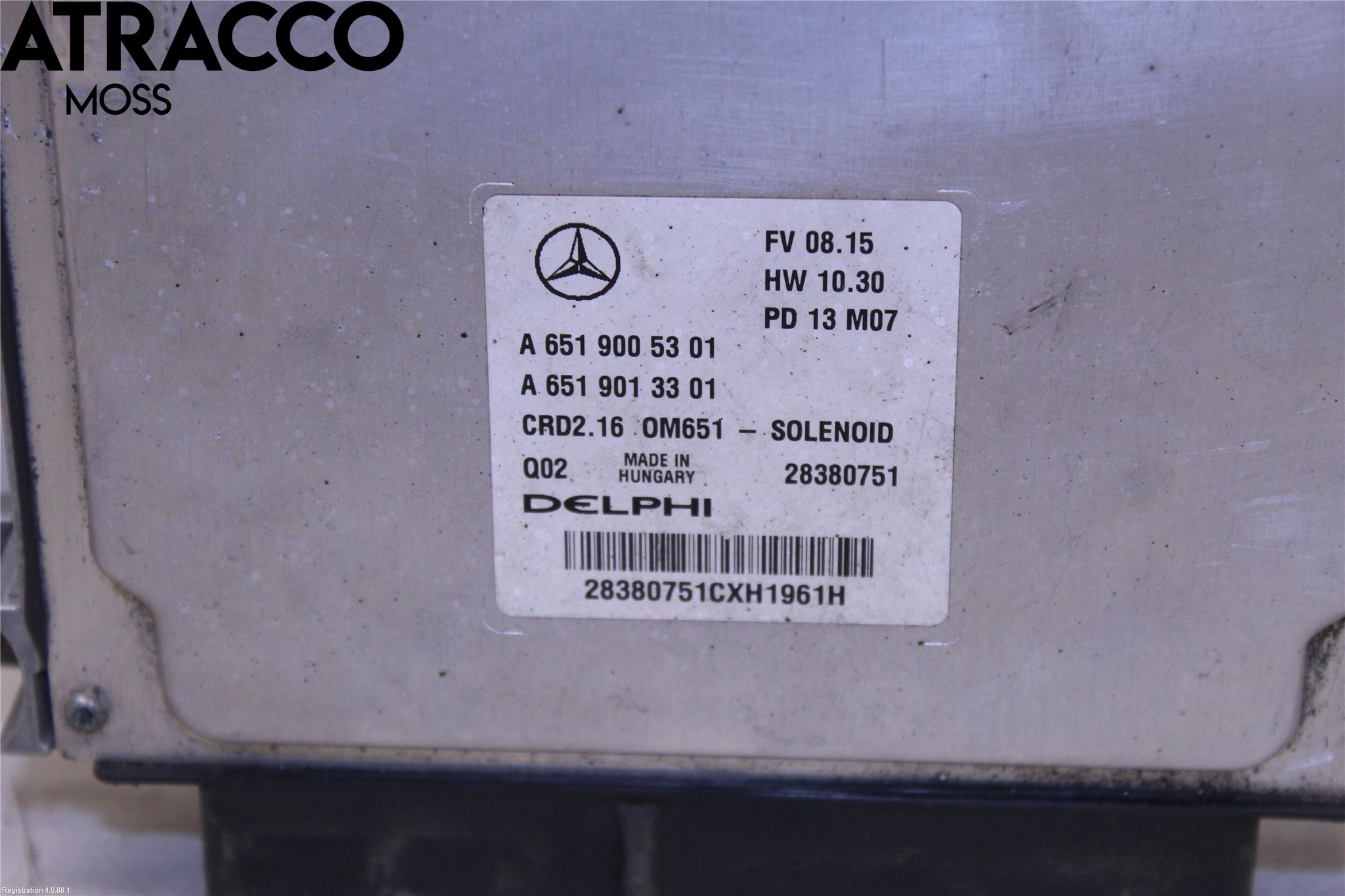 Mercedes-Benz MB E-KLASS (W212) 09-16 Styrenhet Insprut Bensin