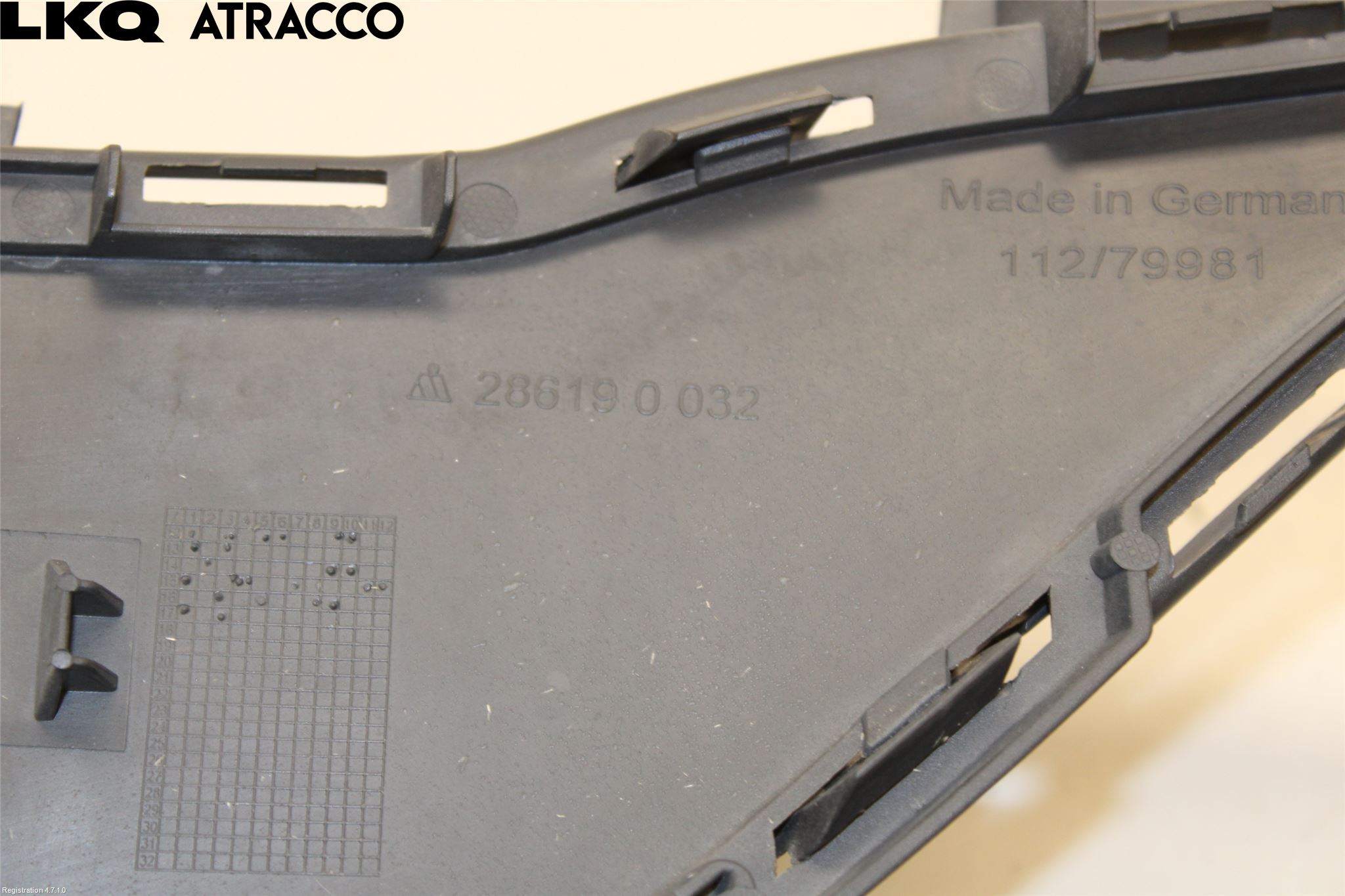 Mercedes-Benz MB B-KLASS (W246/W242) 12-19 Grill-Galler