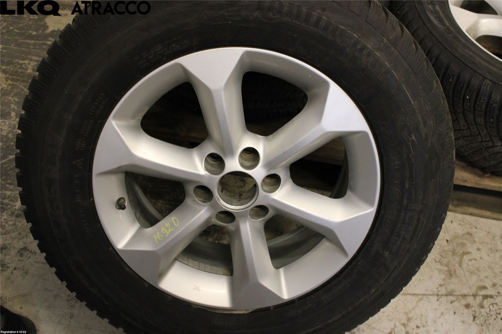 Nissan NAVARA 05-16 Vinterdäck Alumfälg 4St