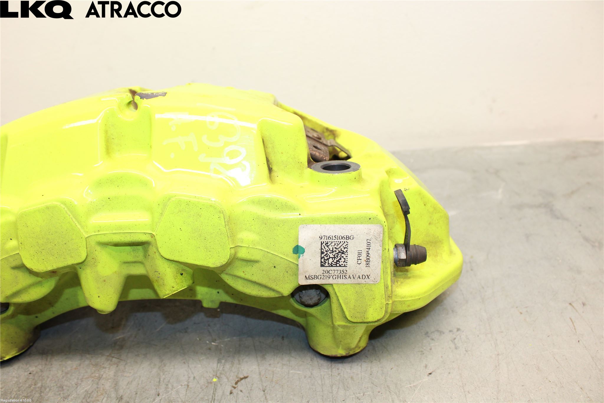 Porsche PANAMERA 09- Bromsok Fram Höger