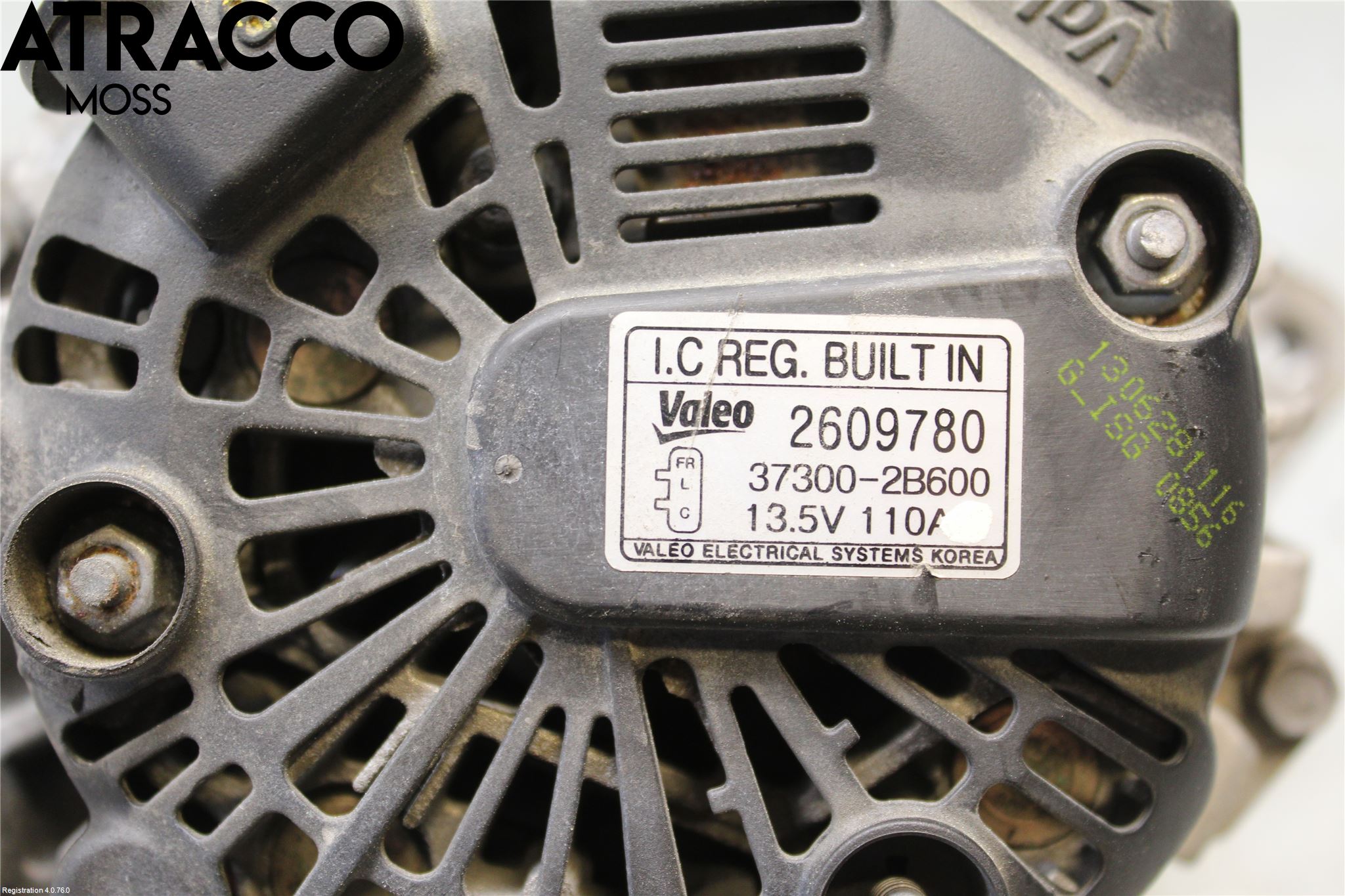 Kia SPORTAGE (SL) 11-15 Generator