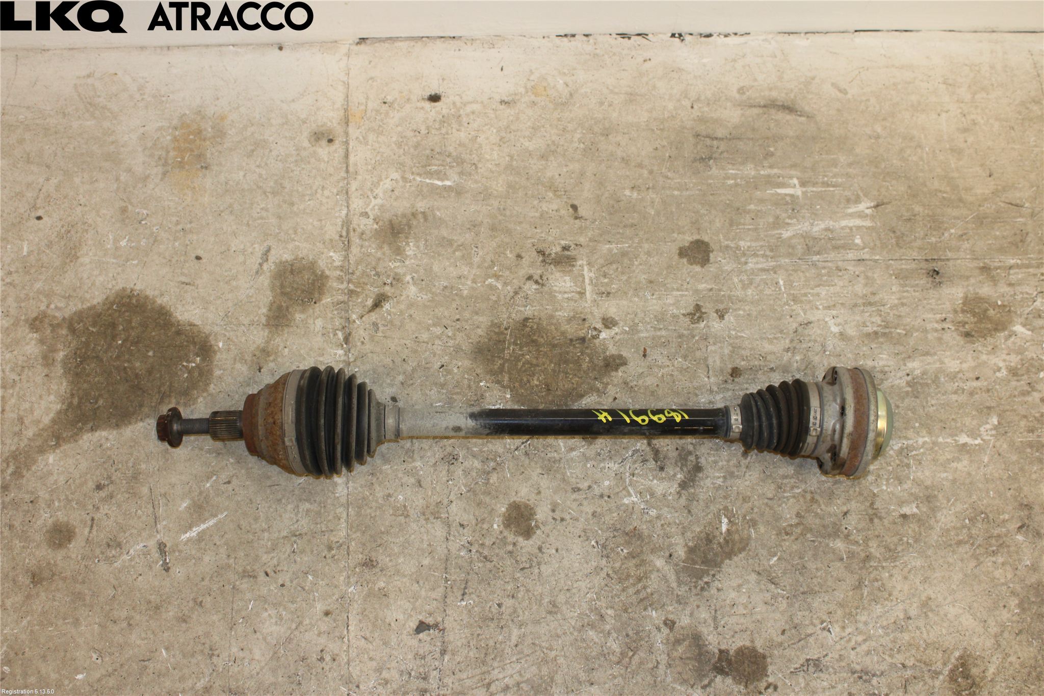 Volkswagen VW GOLF / E-GOLF VII 13-20 Drivaxel Fram Höger