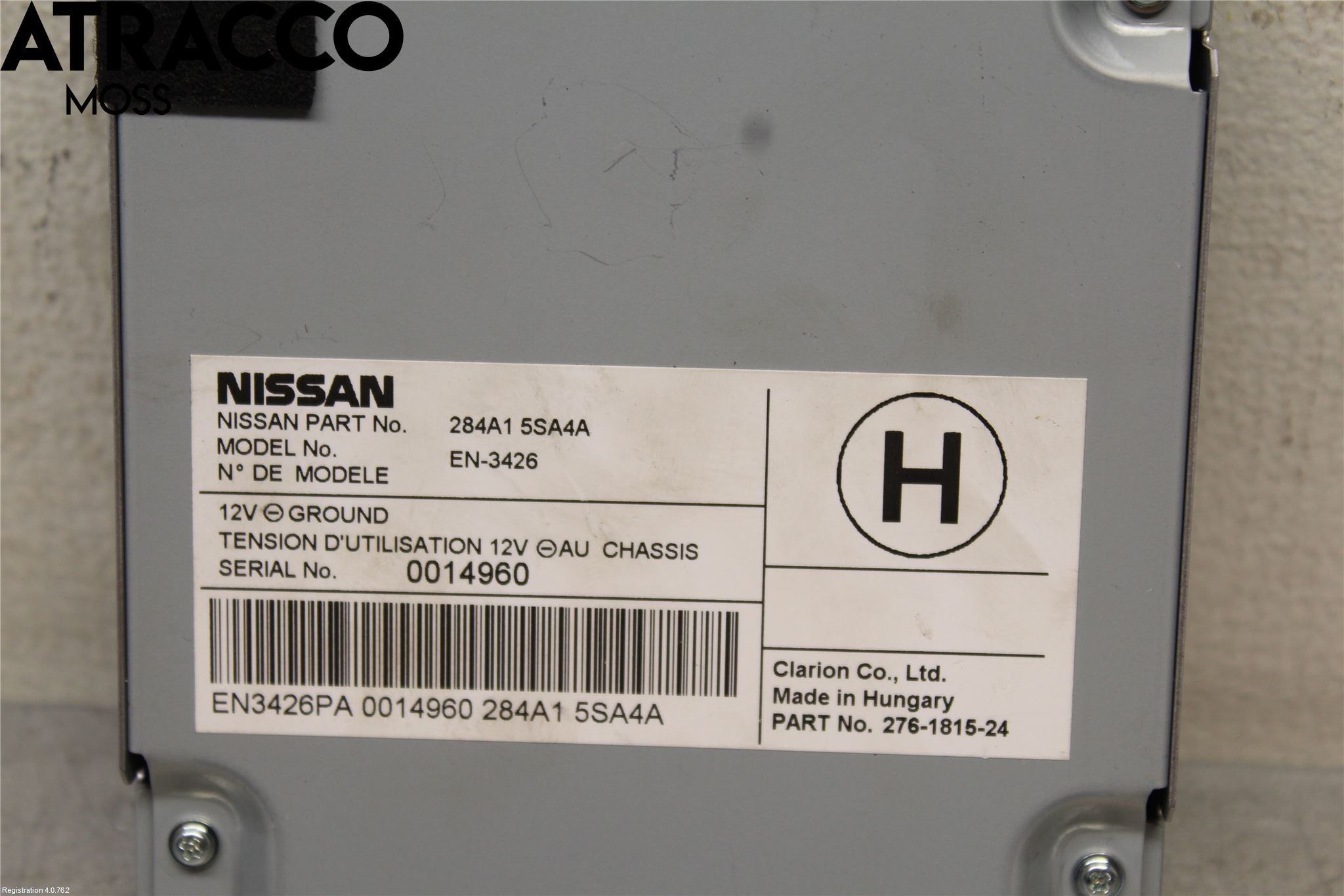 Nissan LEAF 18- Styrenhet Övrigt