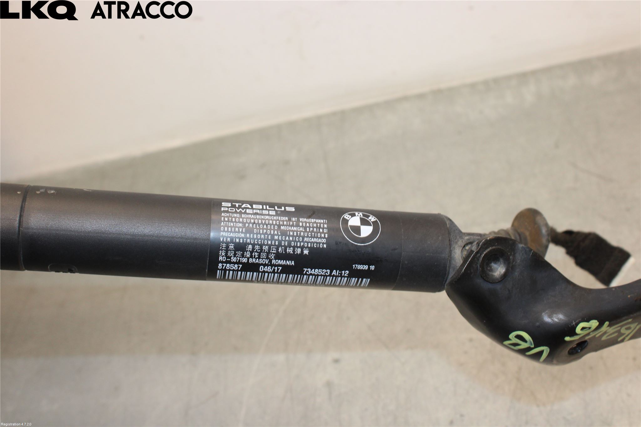 BMW 2 F45 Active Tourer 14-21 Gasfjäder Baklucka