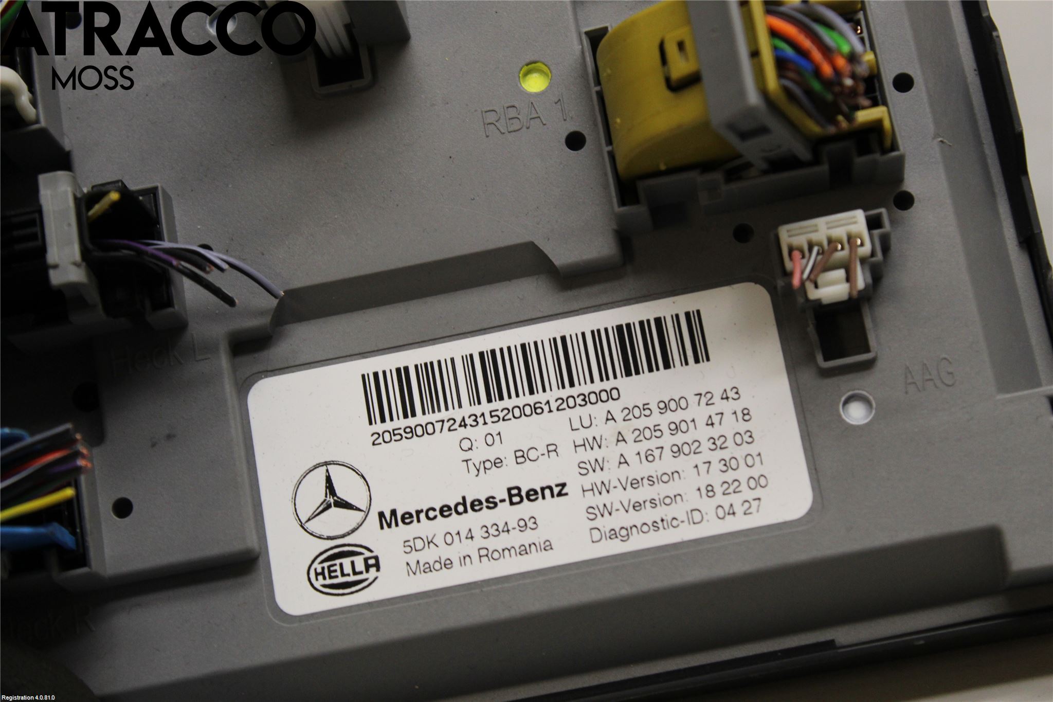 Mercedes-Benz MB EQC (N293) 20- Styrenhet Övrigt