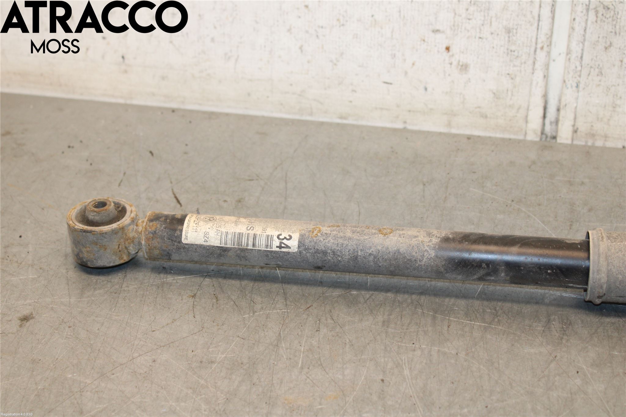 Volkswagen VW POLO 10-17 Stötdämpare Bak