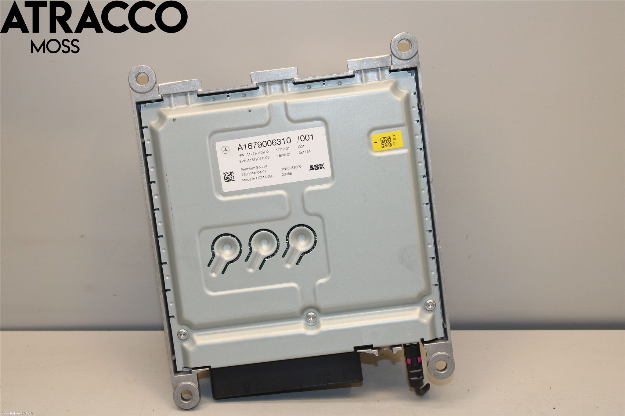 Mercedes-Benz MB EQC (N293) 20- Radio-Stereo Förstärkare
