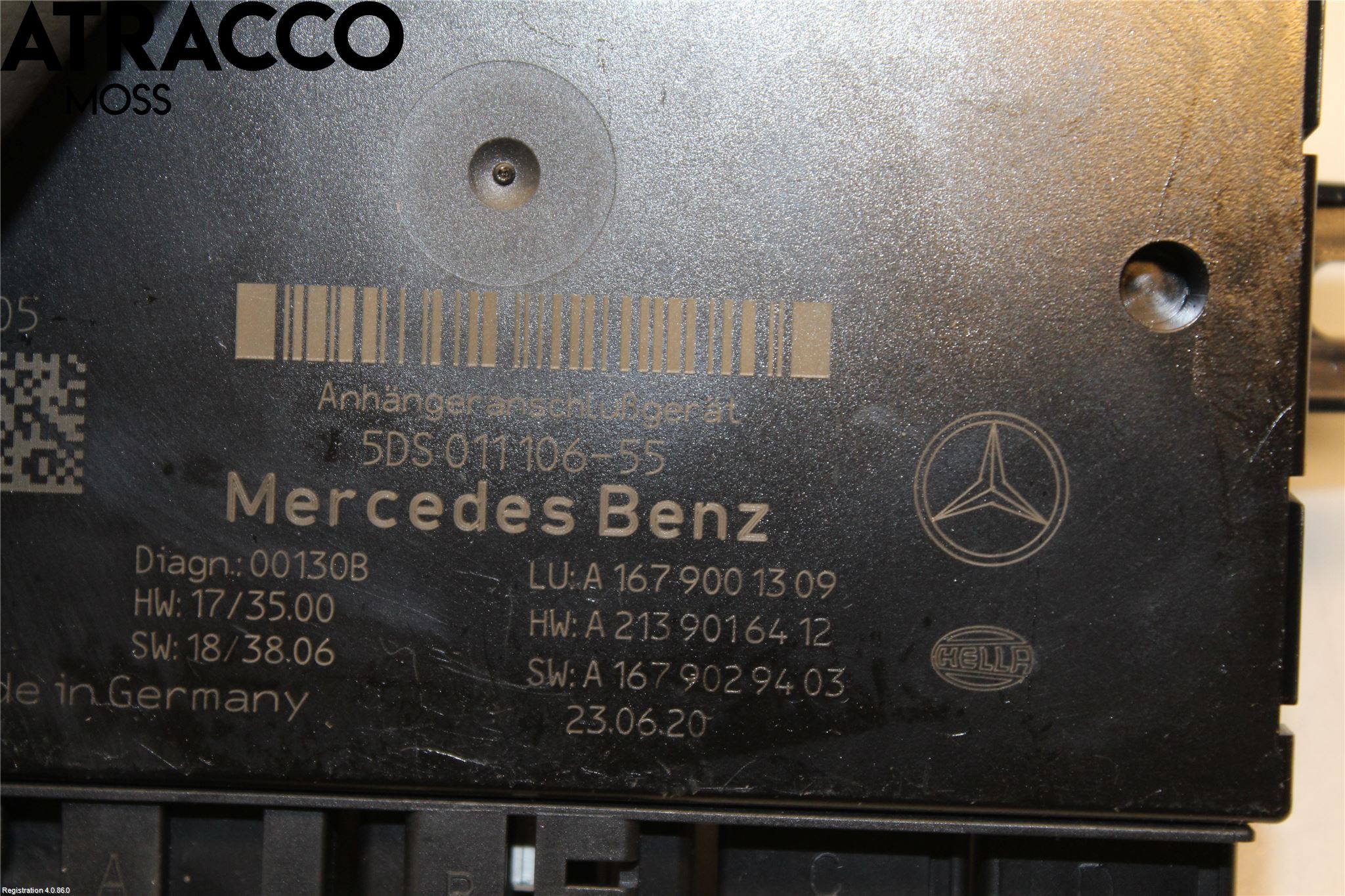 Mercedes-Benz MB EQC (N293) 20- Styrenhet Dragkrok