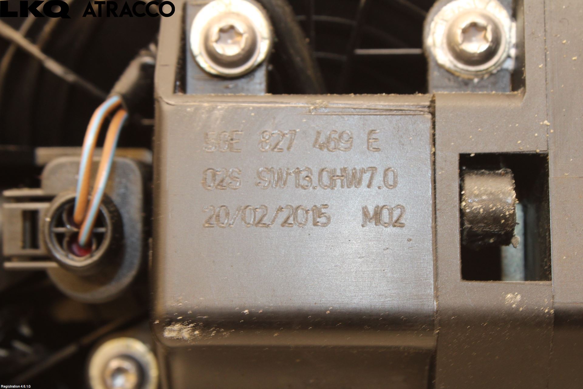 Volkswagen VW GOLF / E-GOLF VII 13-20 Bakluckehandtag
