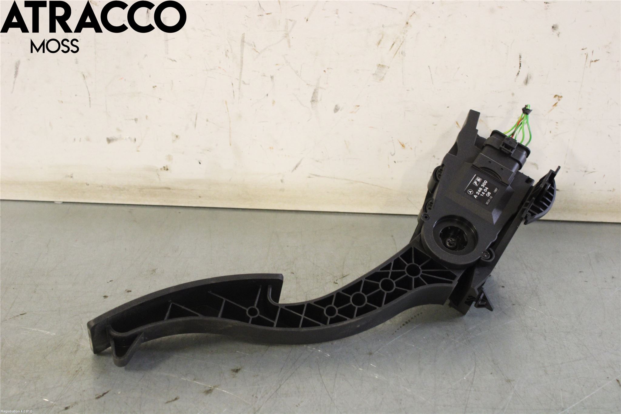 Mercedes-Benz MB B-KLASS (W246/W242) 12-19 Pedal Gas-Broms-Koppling