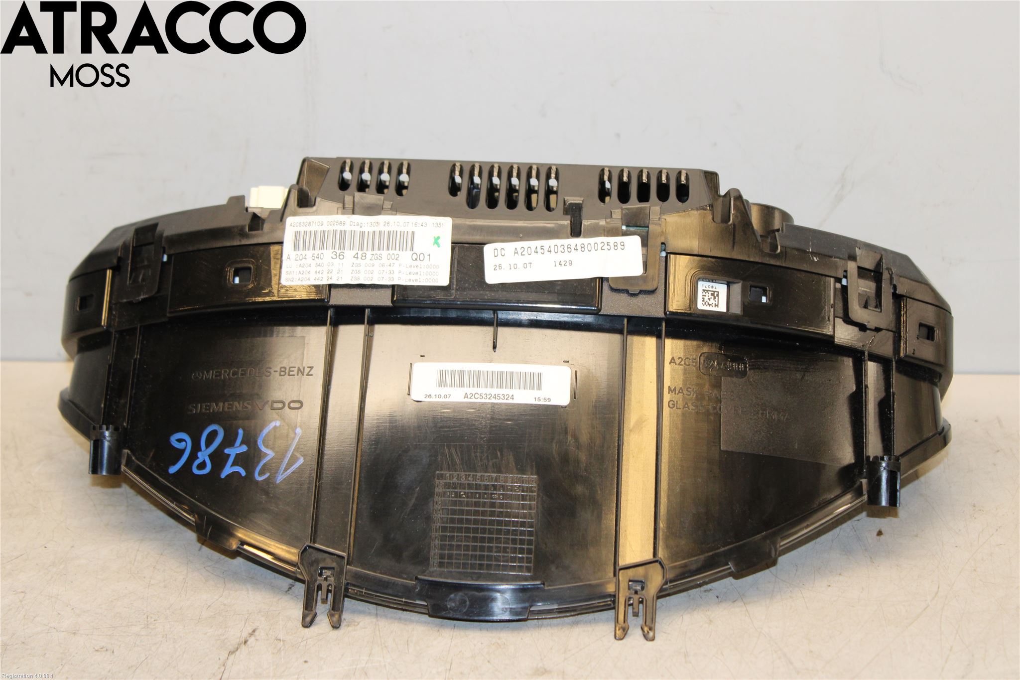 Mercedes-Benz MB C-KLASS (W204) 07-15 Instrument Komb