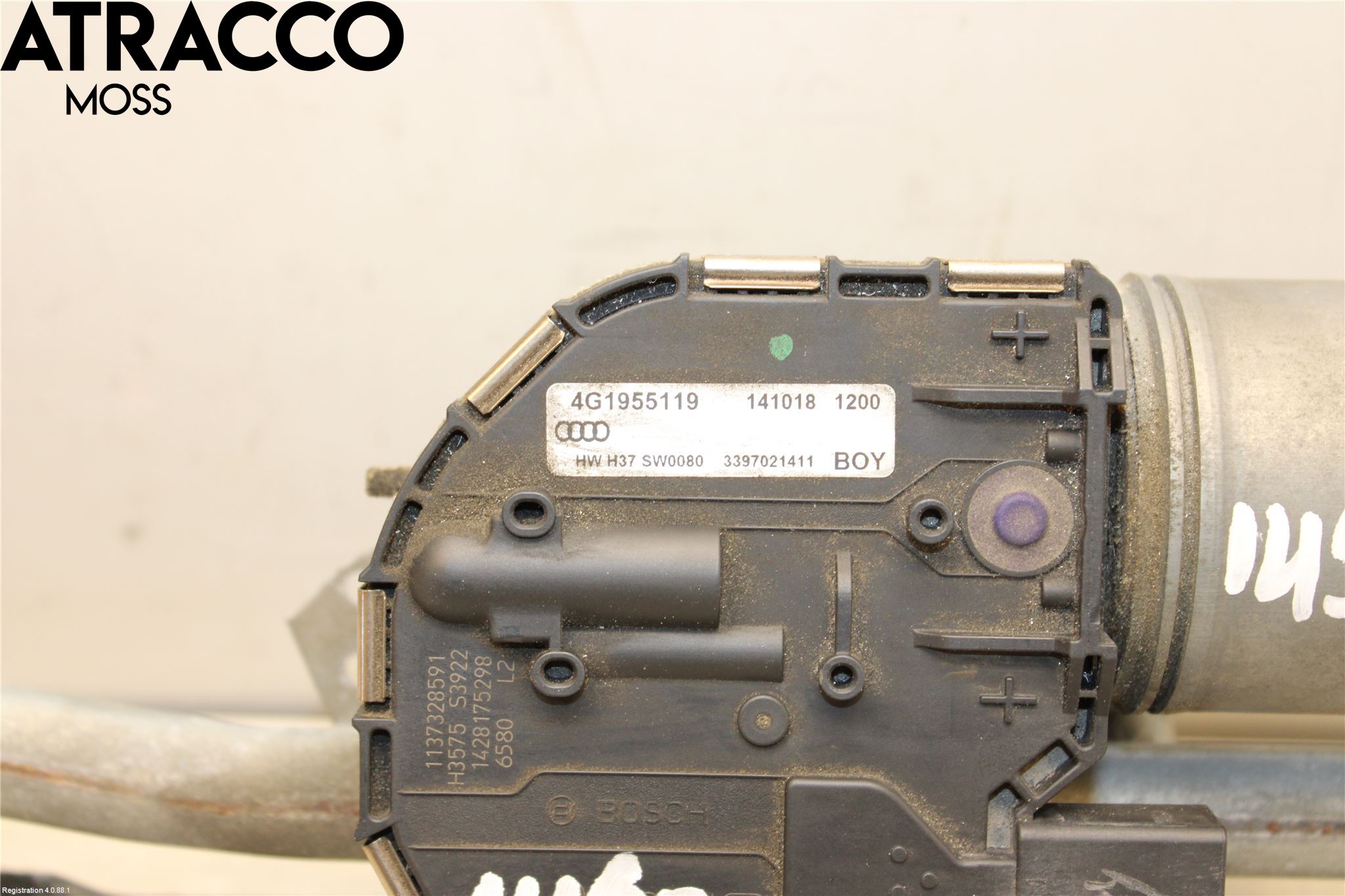 Audi A6/S6 4G 11-18 Torkarmotor Vindruta
