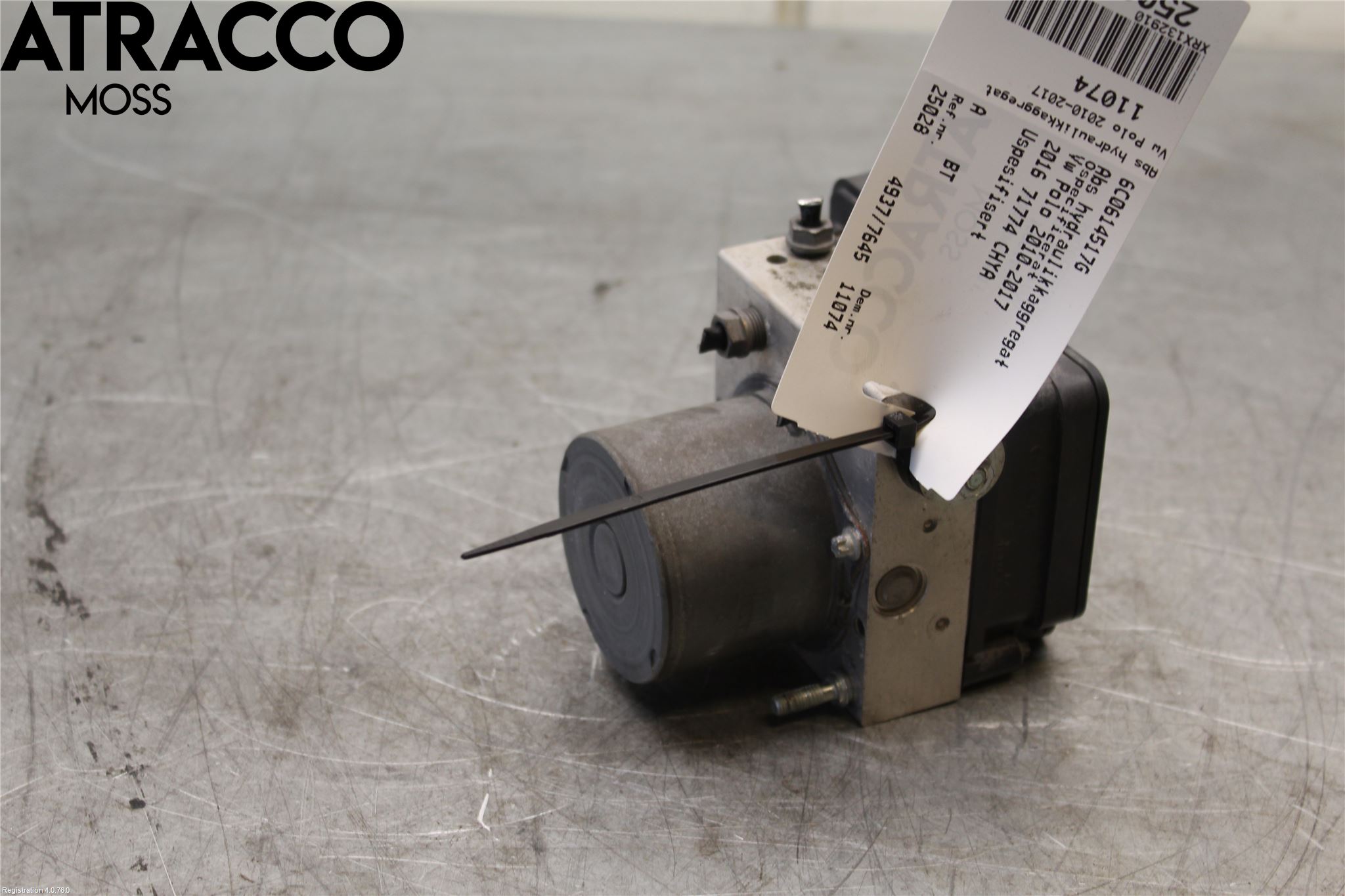 Volkswagen VW POLO 10-17 Abs Hydraulaggregat