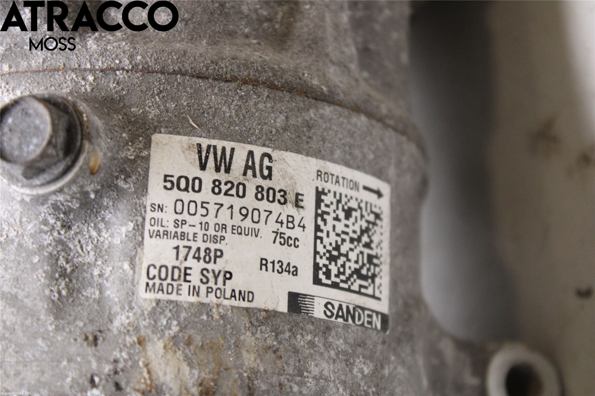 Audi A3/S3 8V 13-20 Ac Kompressor