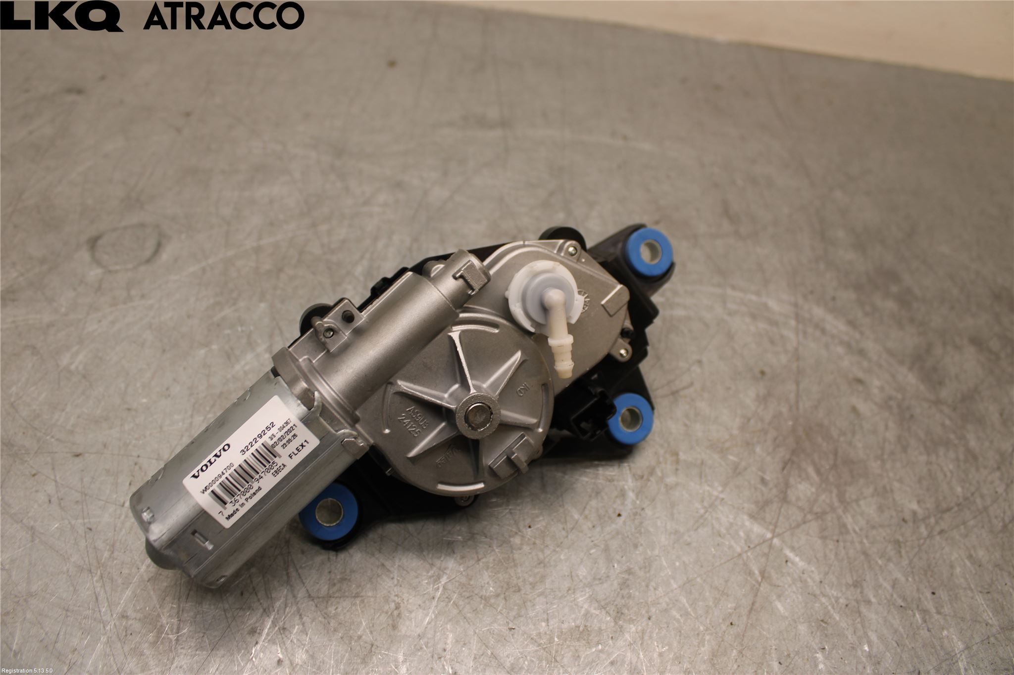Volvo V60 19- Torkarmotor Baklucka