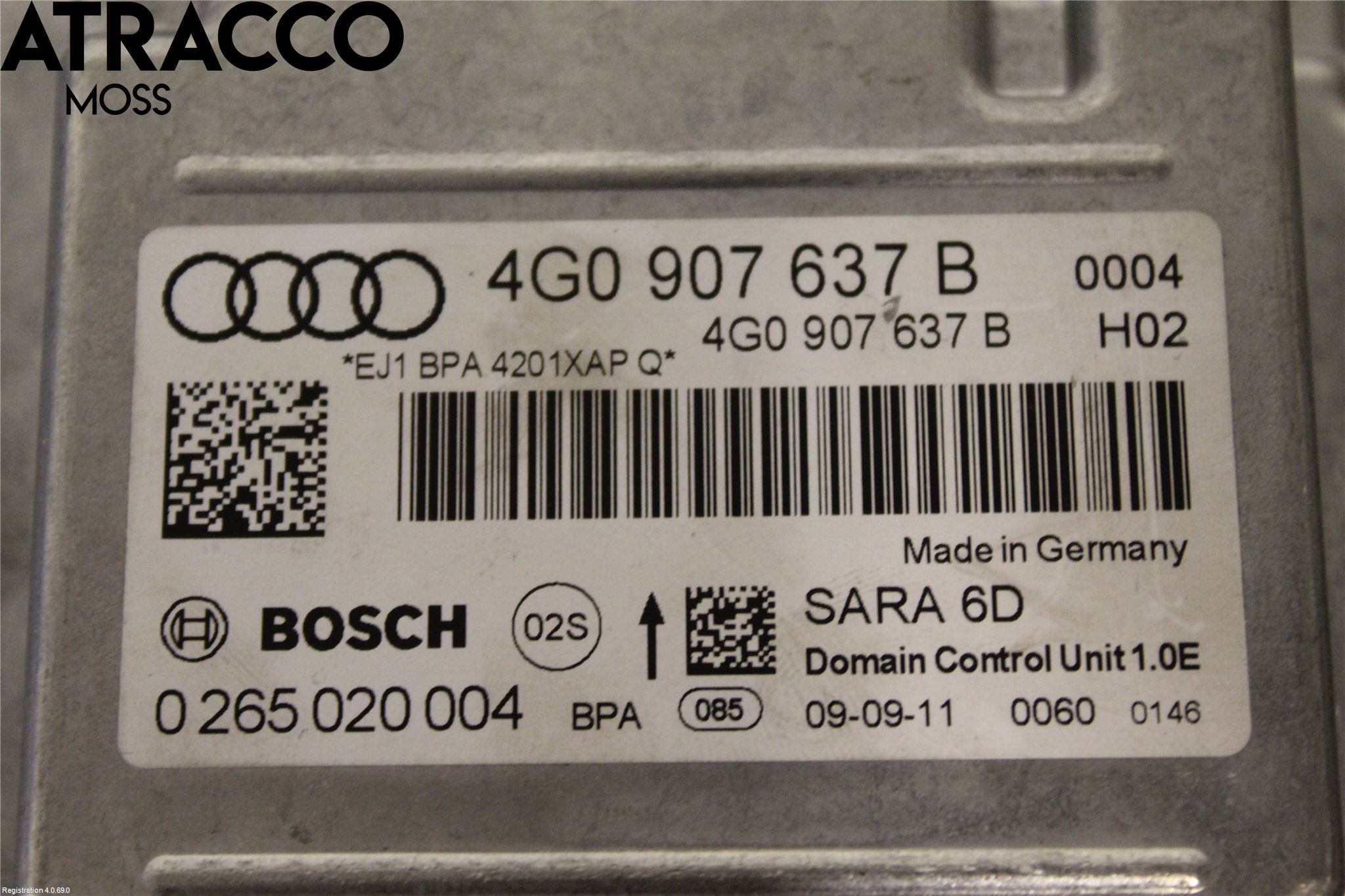 Audi A6/S6 4G 11-18 Styrenhet Övrigt