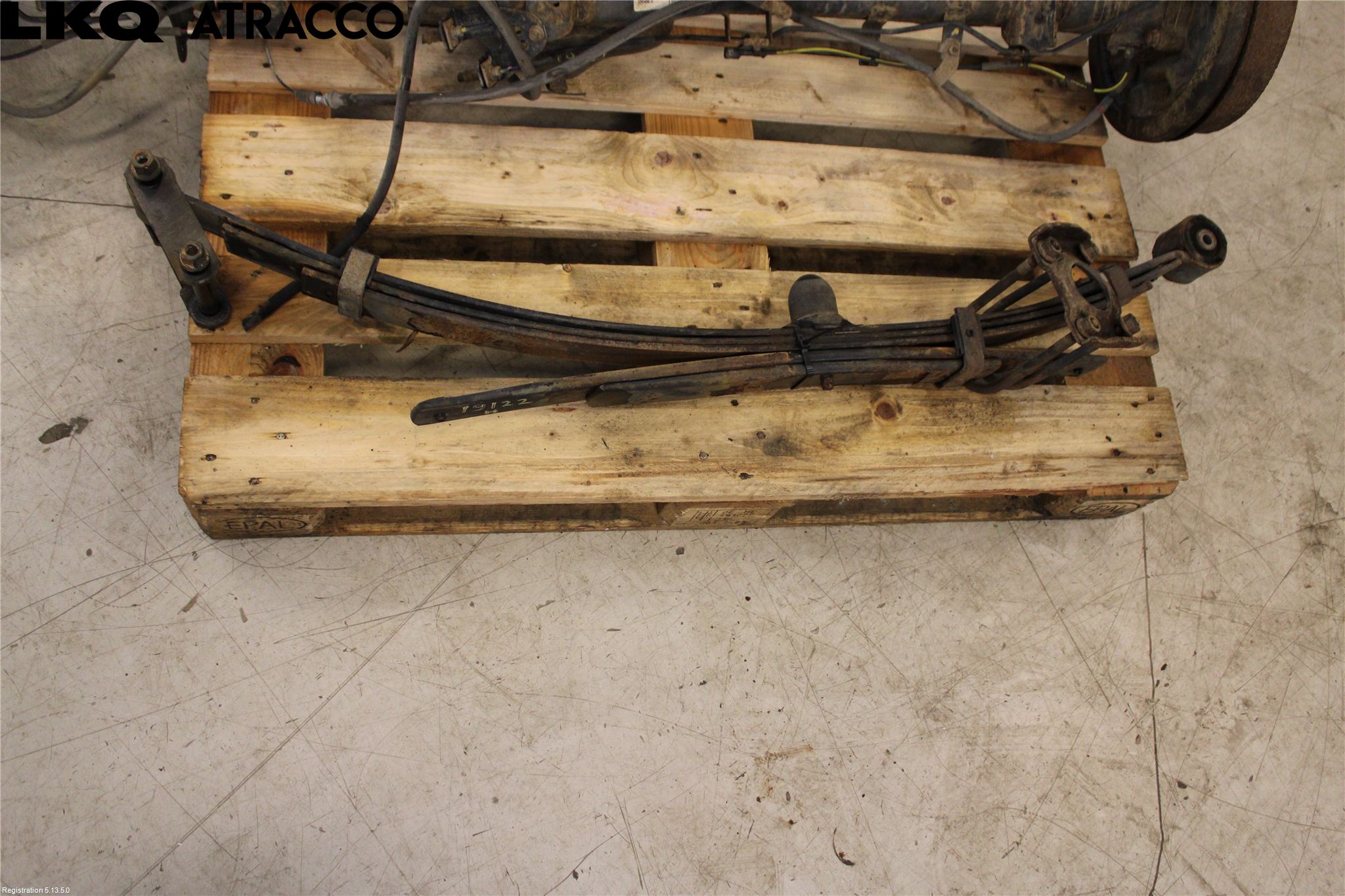 Ford RANGER EU 12-23 Bladfjäderhänke Bak