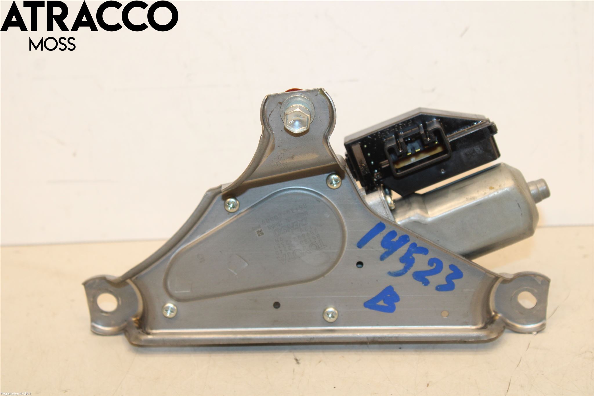 Toyota YARIS XP130 12-14 Torkarmotor Baklucka