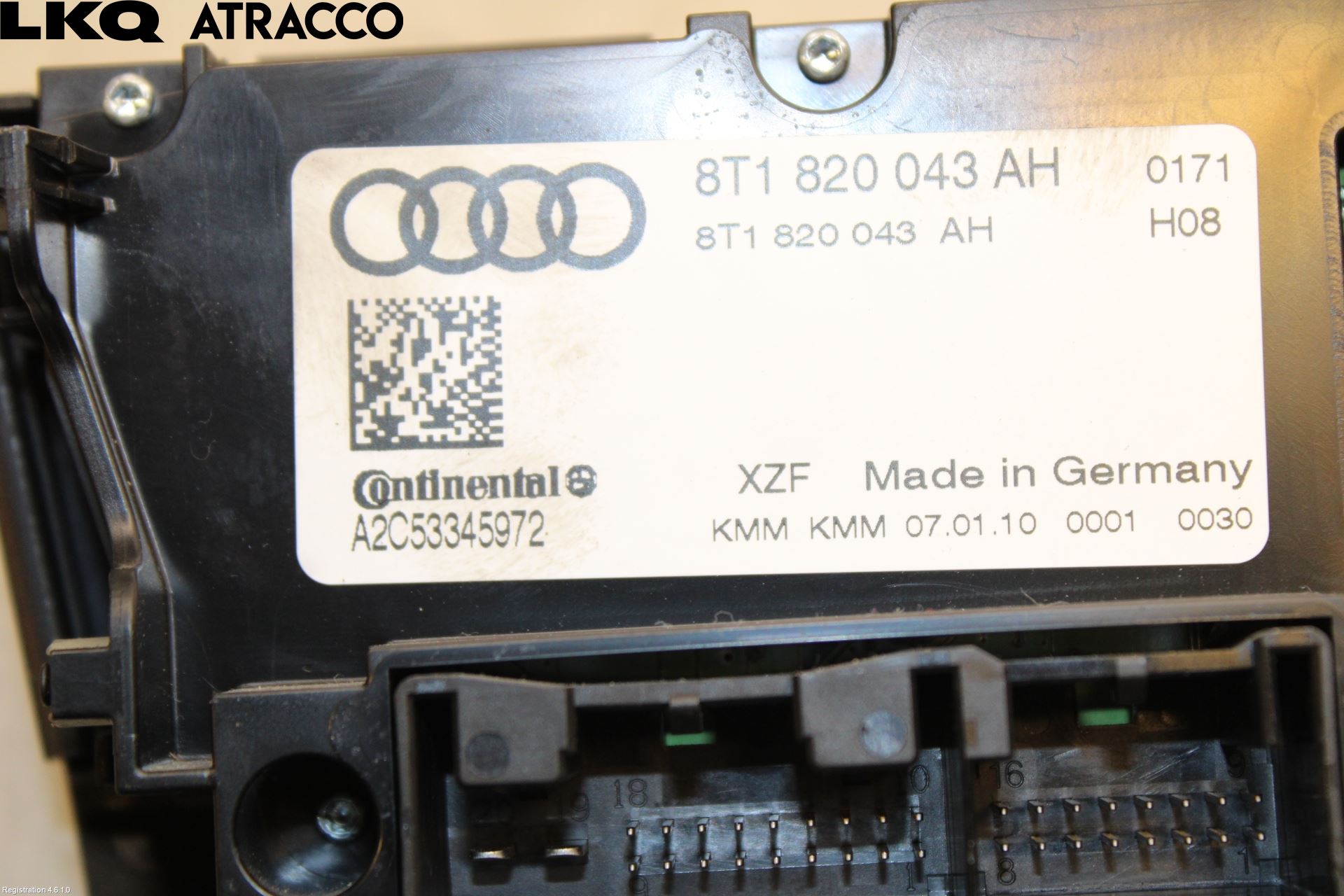 Audi A4/S4 08-11 Ac Styrenhet Ac Manöveren