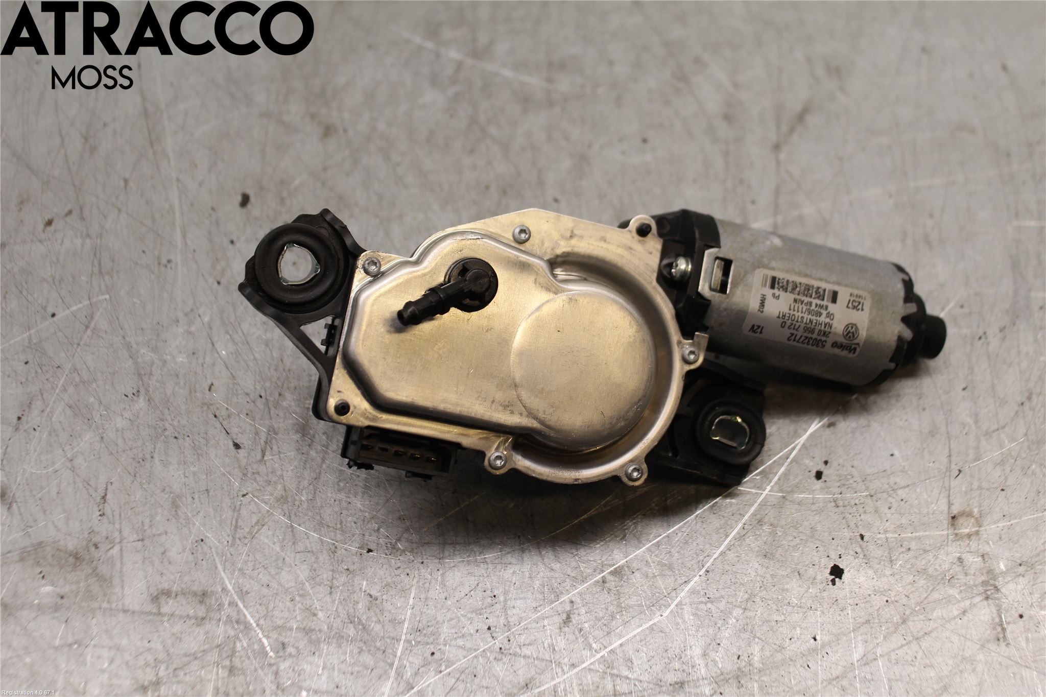 Volkswagen VW CADDY 16-20 Torkarmotor Baklucka