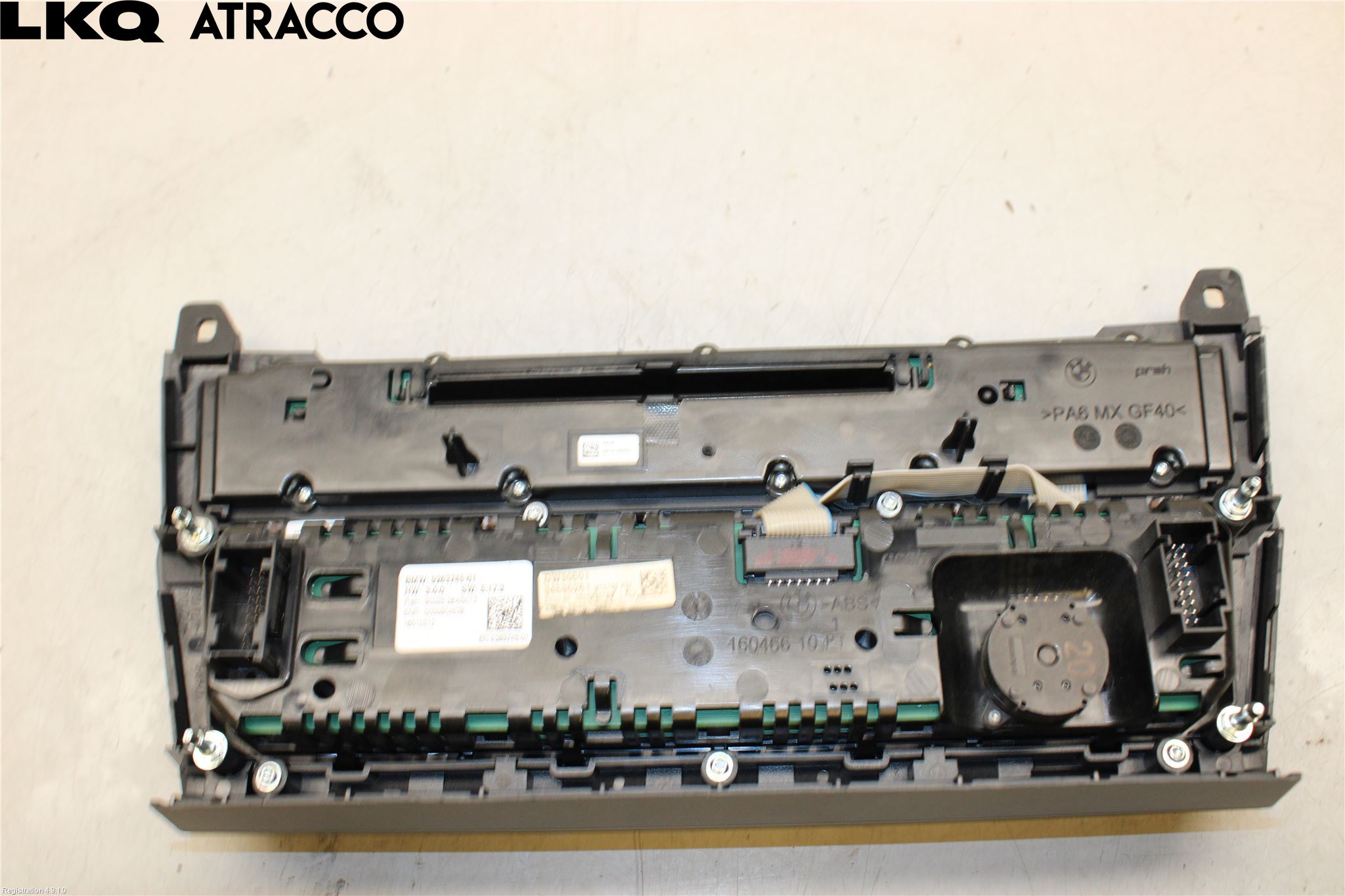 BMW 5 F10/F11/F18 09-17 Ac Styrenhet Ac Manöveren
