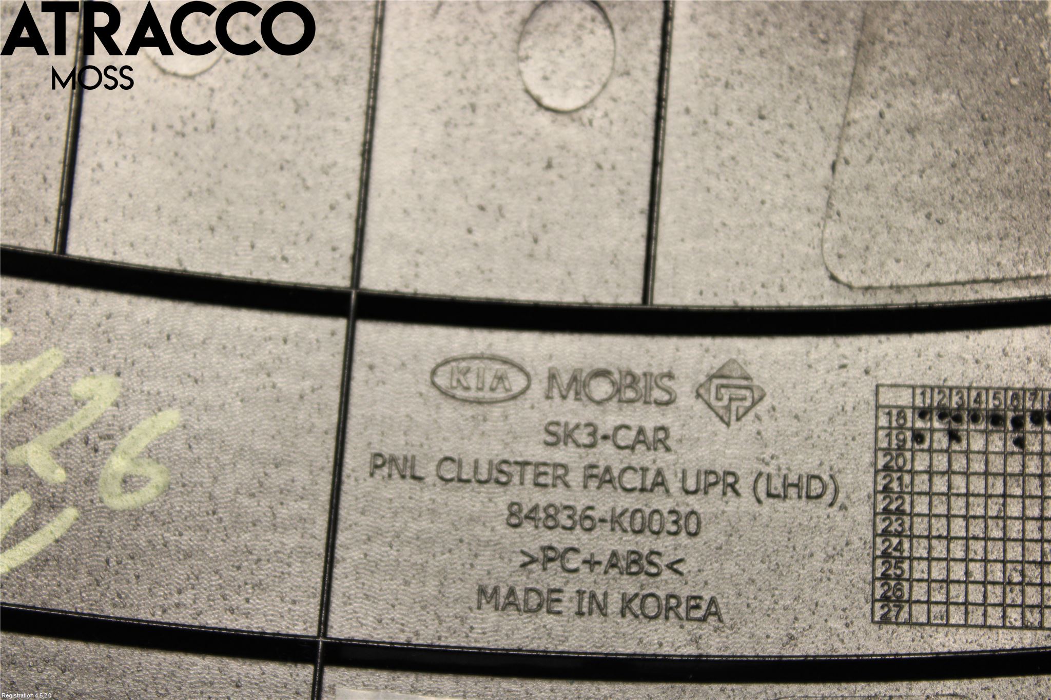 Kia SOUL 09- Instrumentsarg