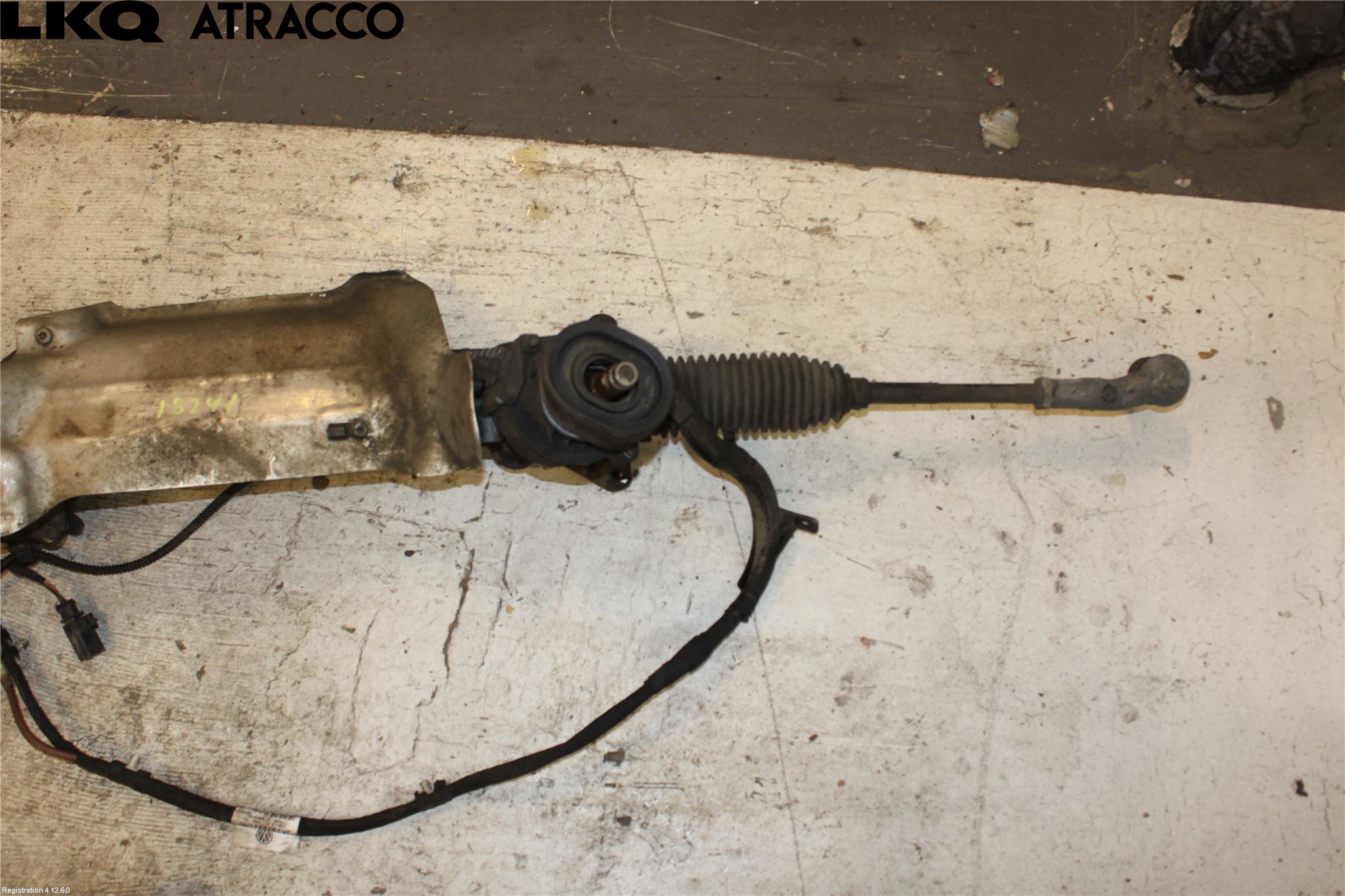Volkswagen VW CADDY 11-15 Styrväxel Servo -Snäcka