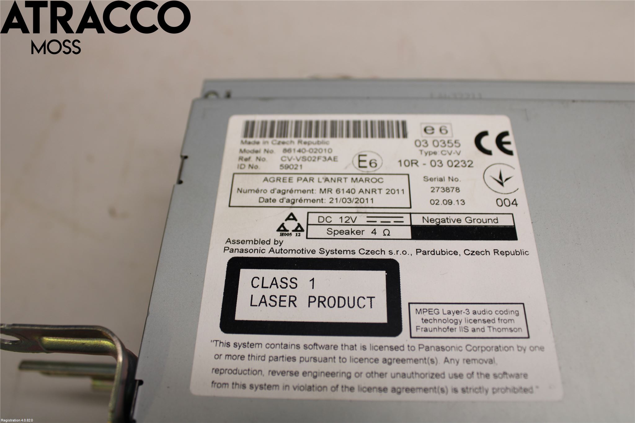Toyota AURIS 13-19 Cd Radio - Multimediapanel