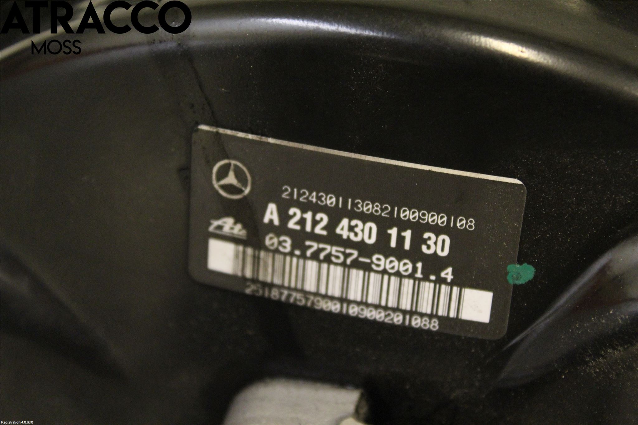 Mercedes-Benz MB E-KLASS (W212) 09-16 Bromsservo