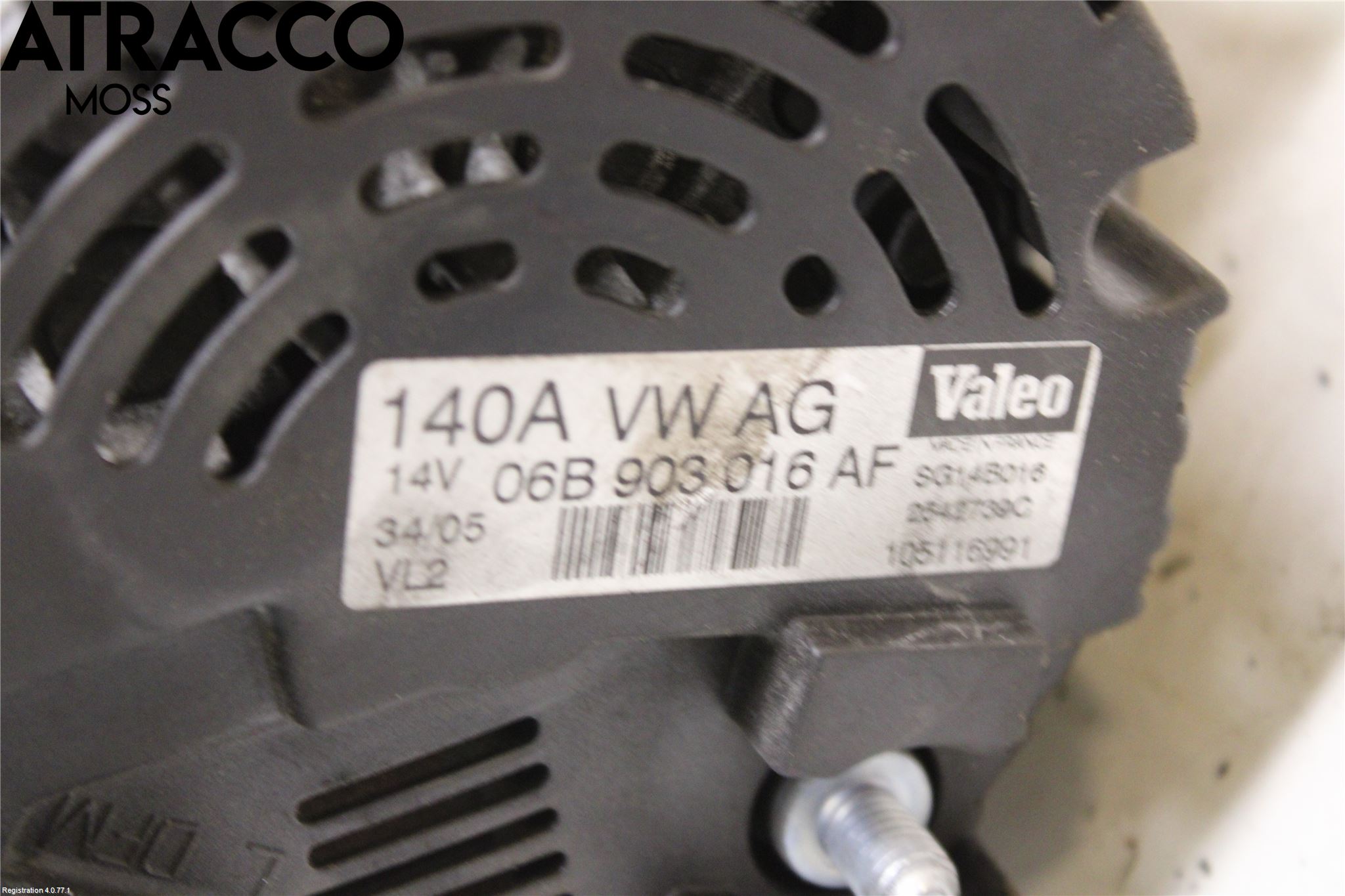 Audi A4/S4 05-07 Generator