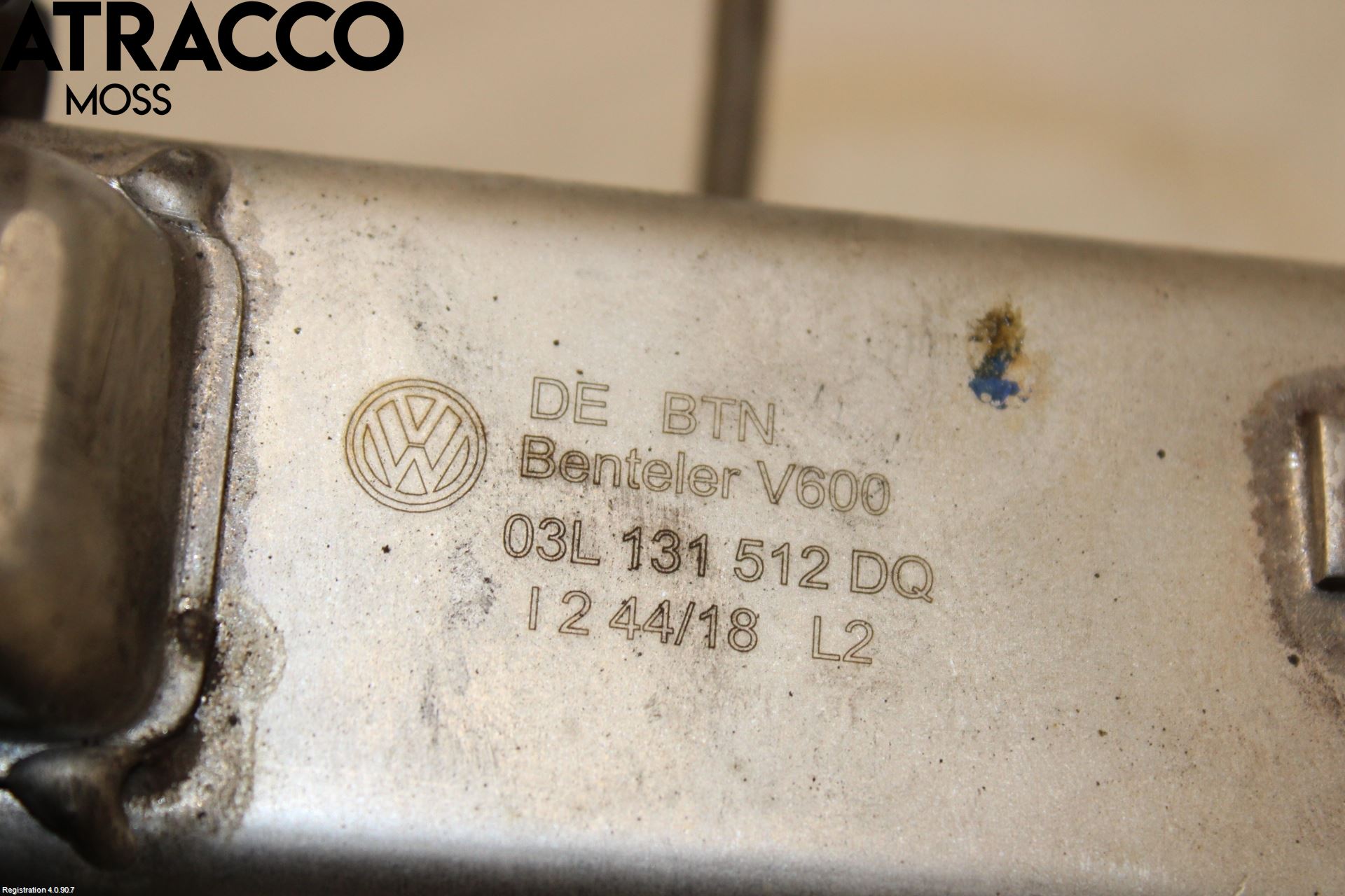 Volkswagen VW GOLF VI 09-13 Avgaskylare