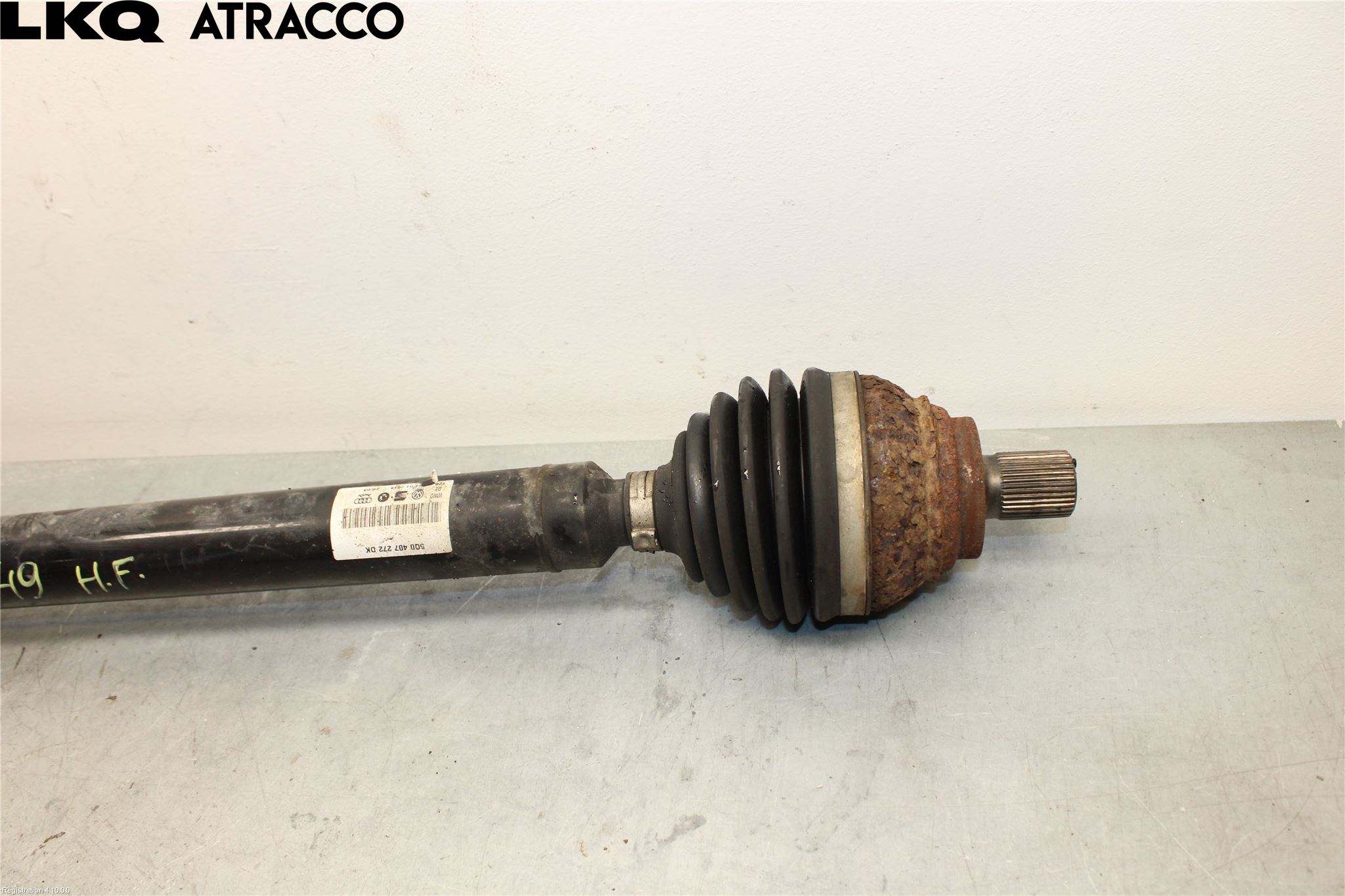 Audi A3/S3 8V 13-20 Drivaxel Fram Höger