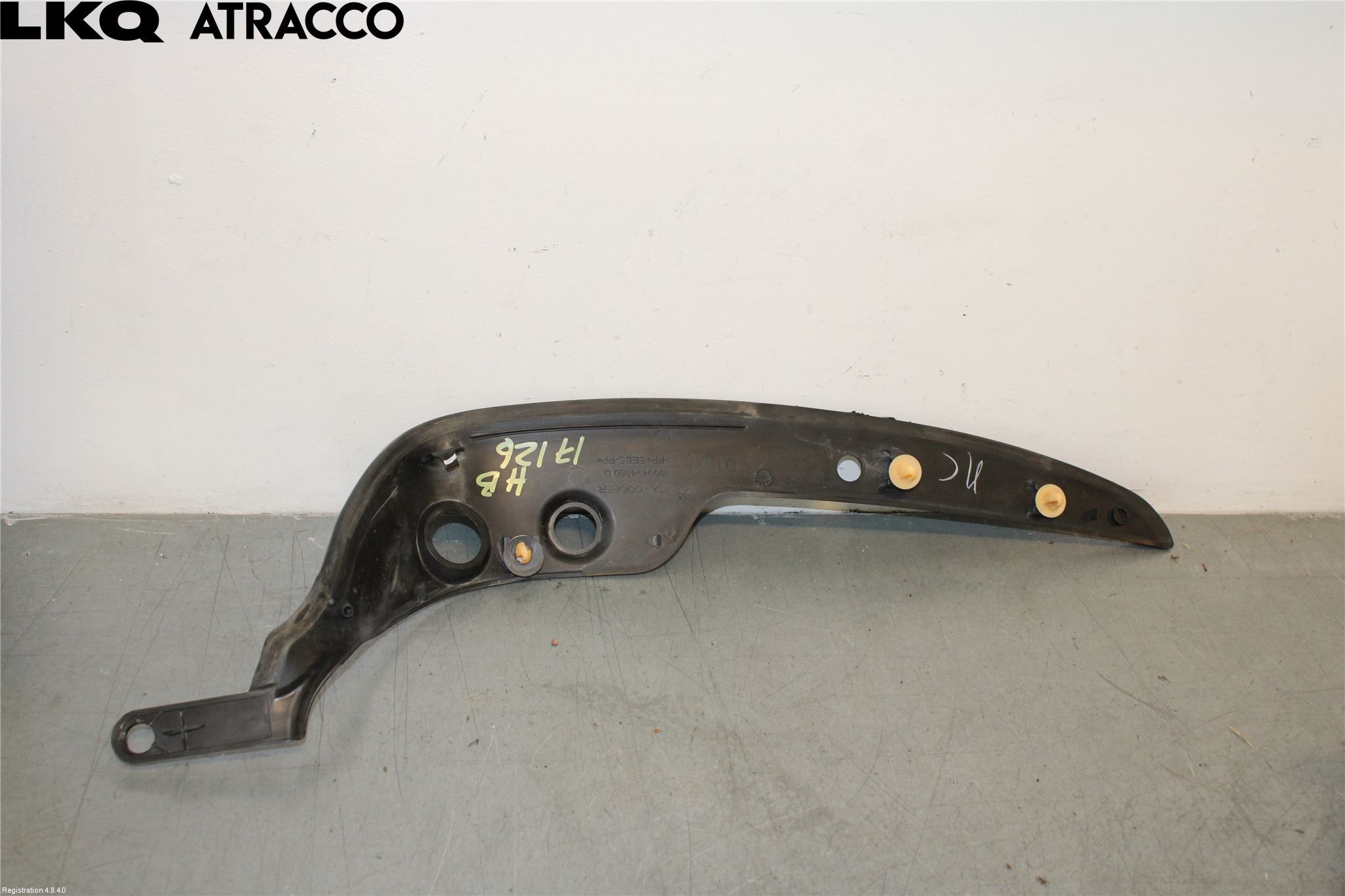 Citroen C4 GRAND PICASSO 14-18 Stötfångarbärjärn Bak