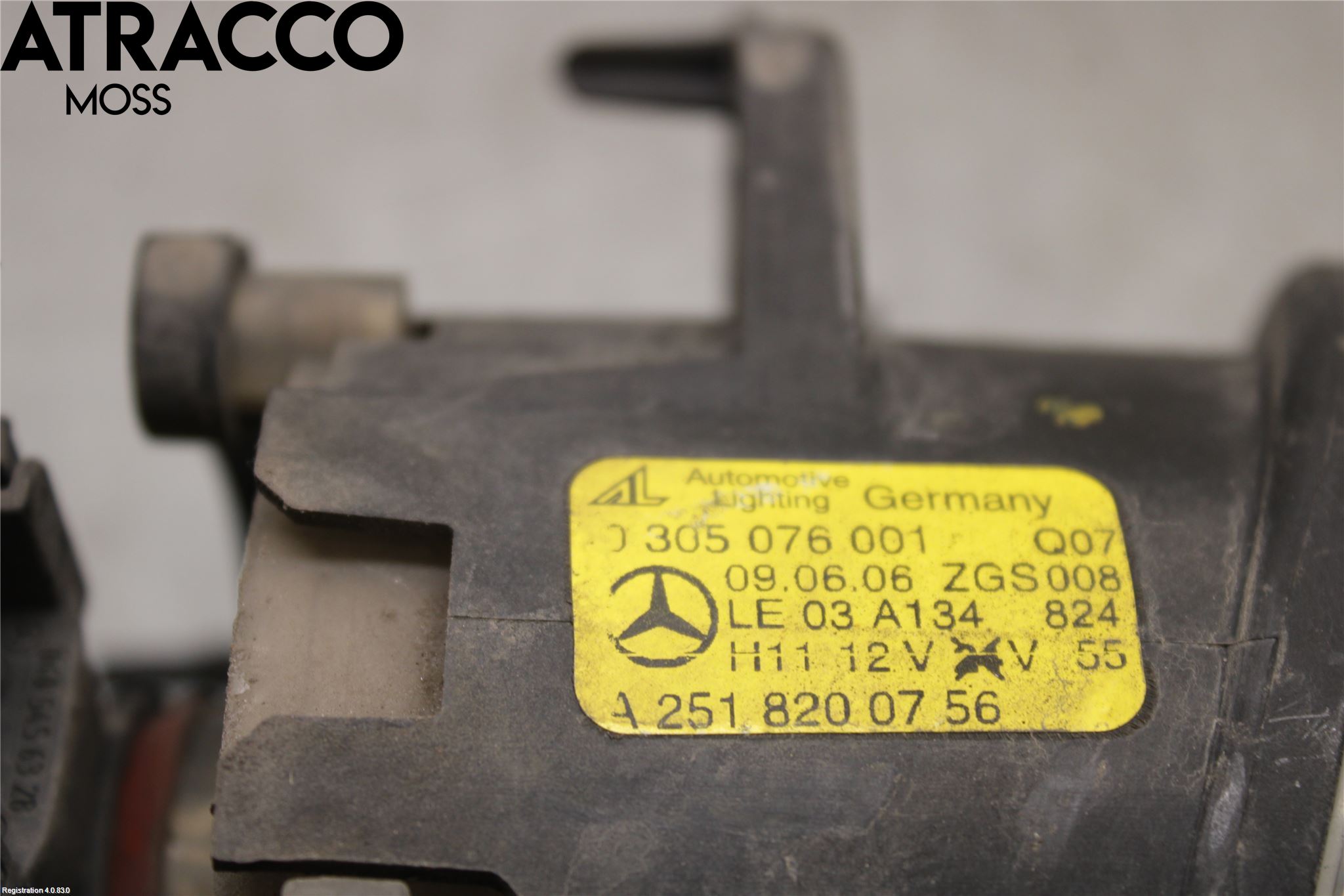 Mercedes-Benz MB B-KLASS (W245) 05-12 Dimljus-Varselljus Fram