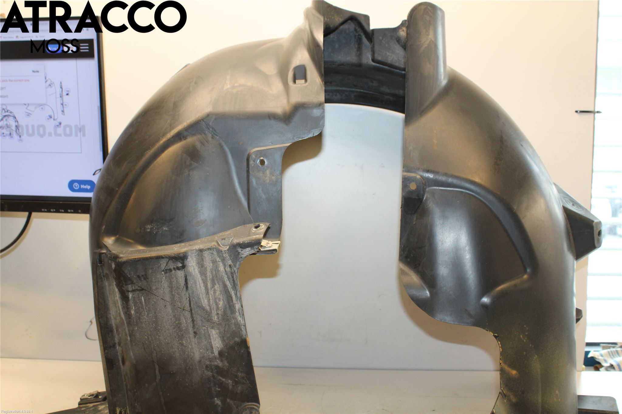 Mercedes-Benz MB B-KLASS (W246/W242) 12-19 Skärm Inner