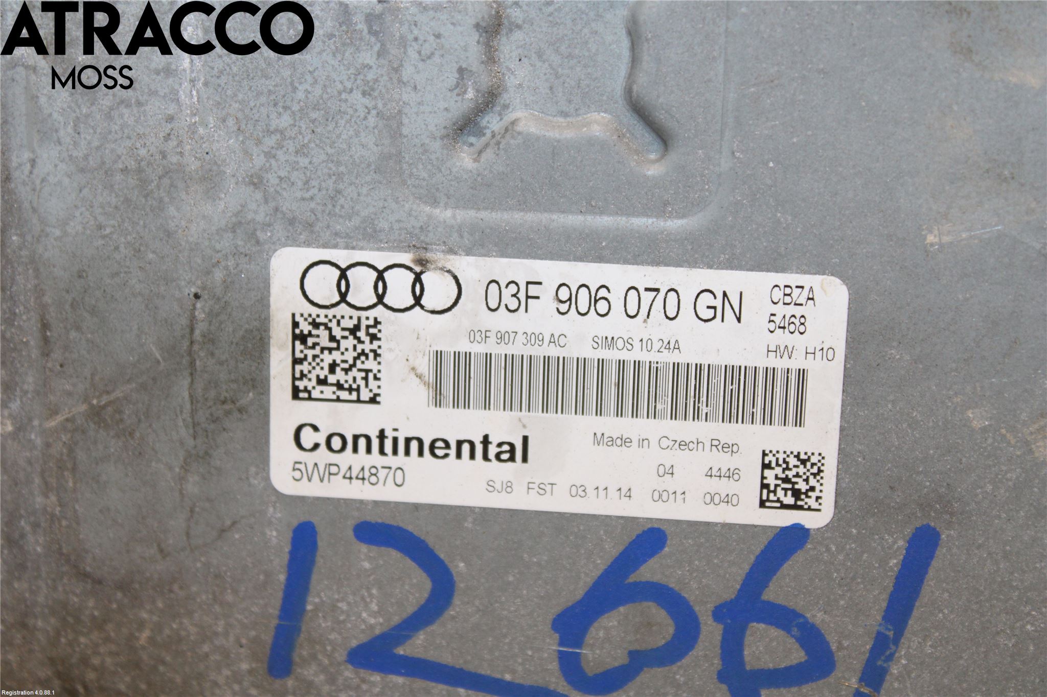 Audi A1/S1 11-18 Styrenhet Insprut Bensin