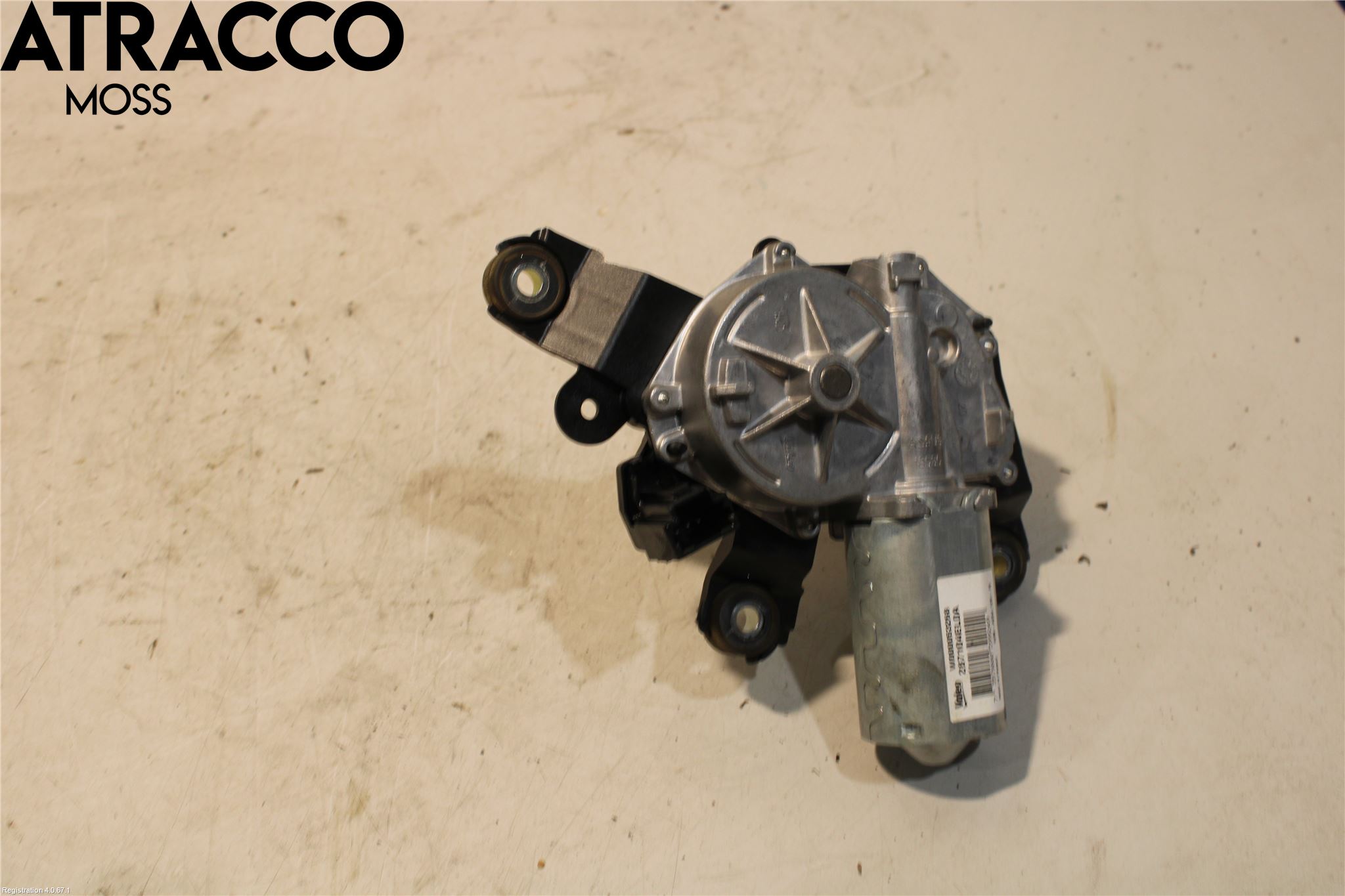Nissan QASHQAI 14-17 Torkarmotor Baklucka