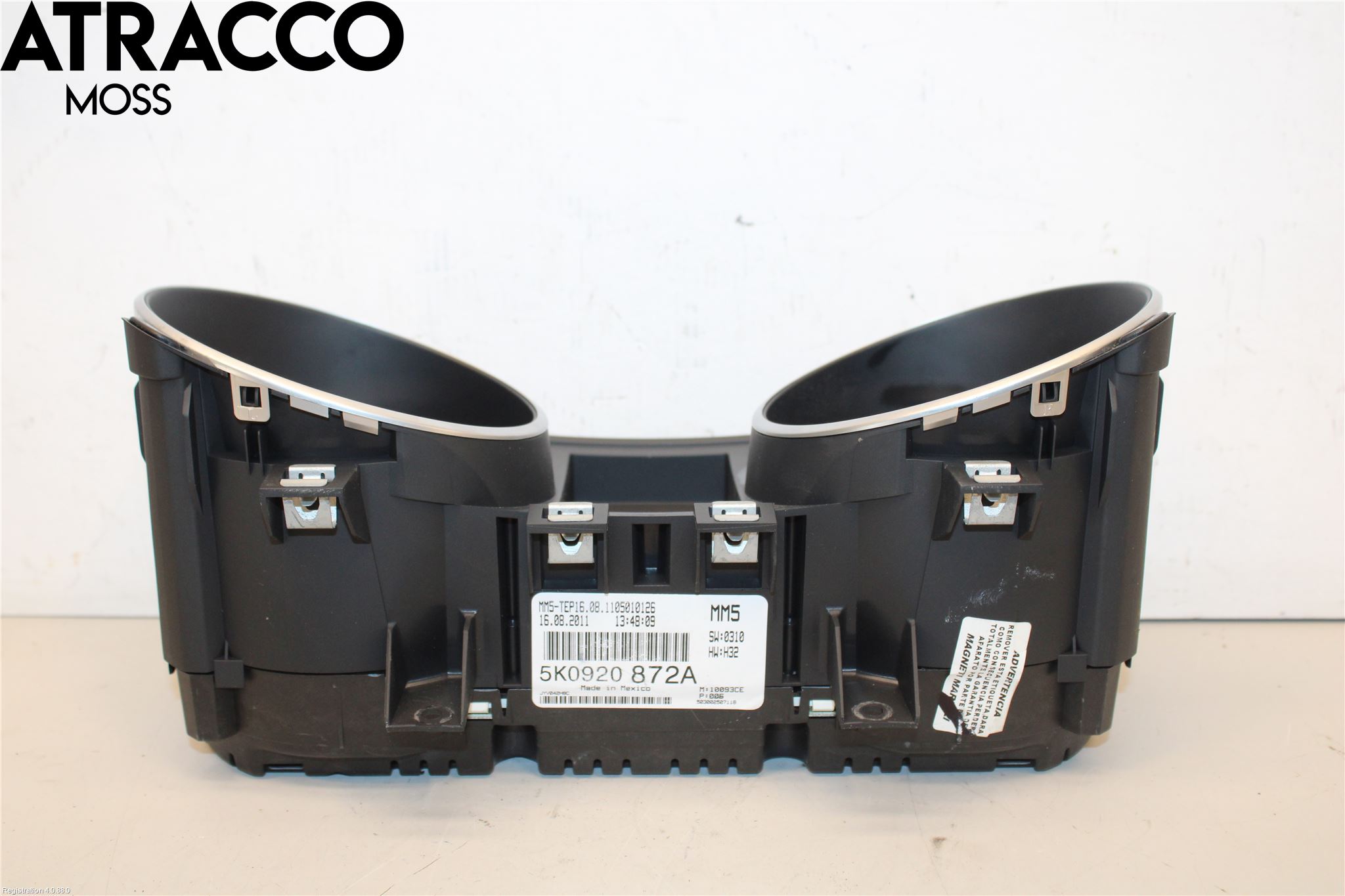 Volkswagen VW GOLF VI 09-13 Instrument Komb