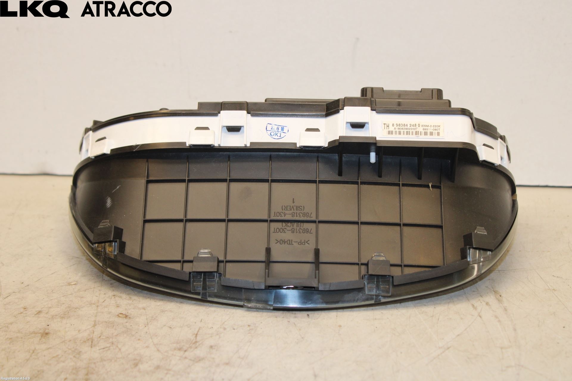 Isuzu D-MAX Instrument Komb