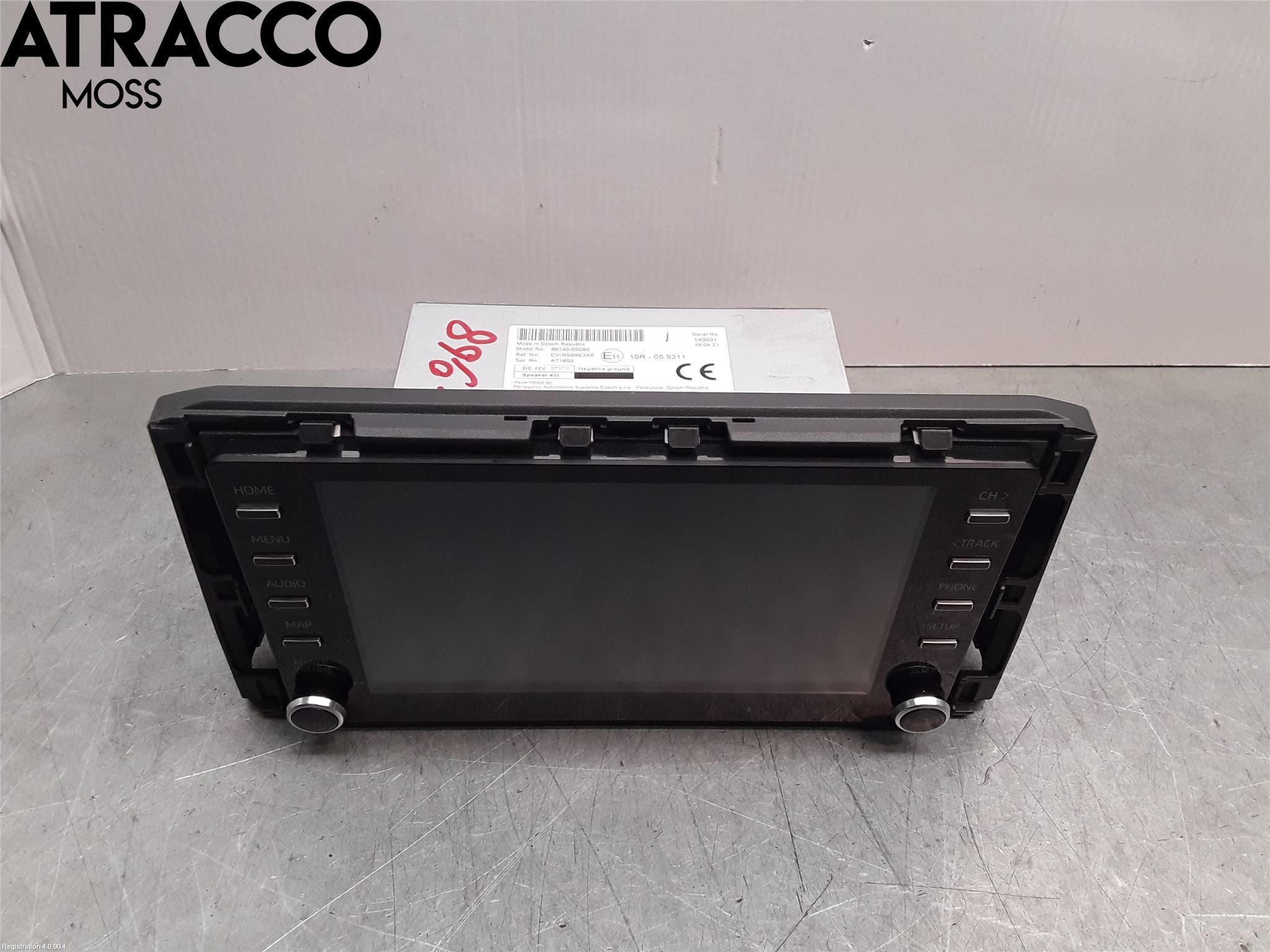 Toyota COROLLA 19- Radio