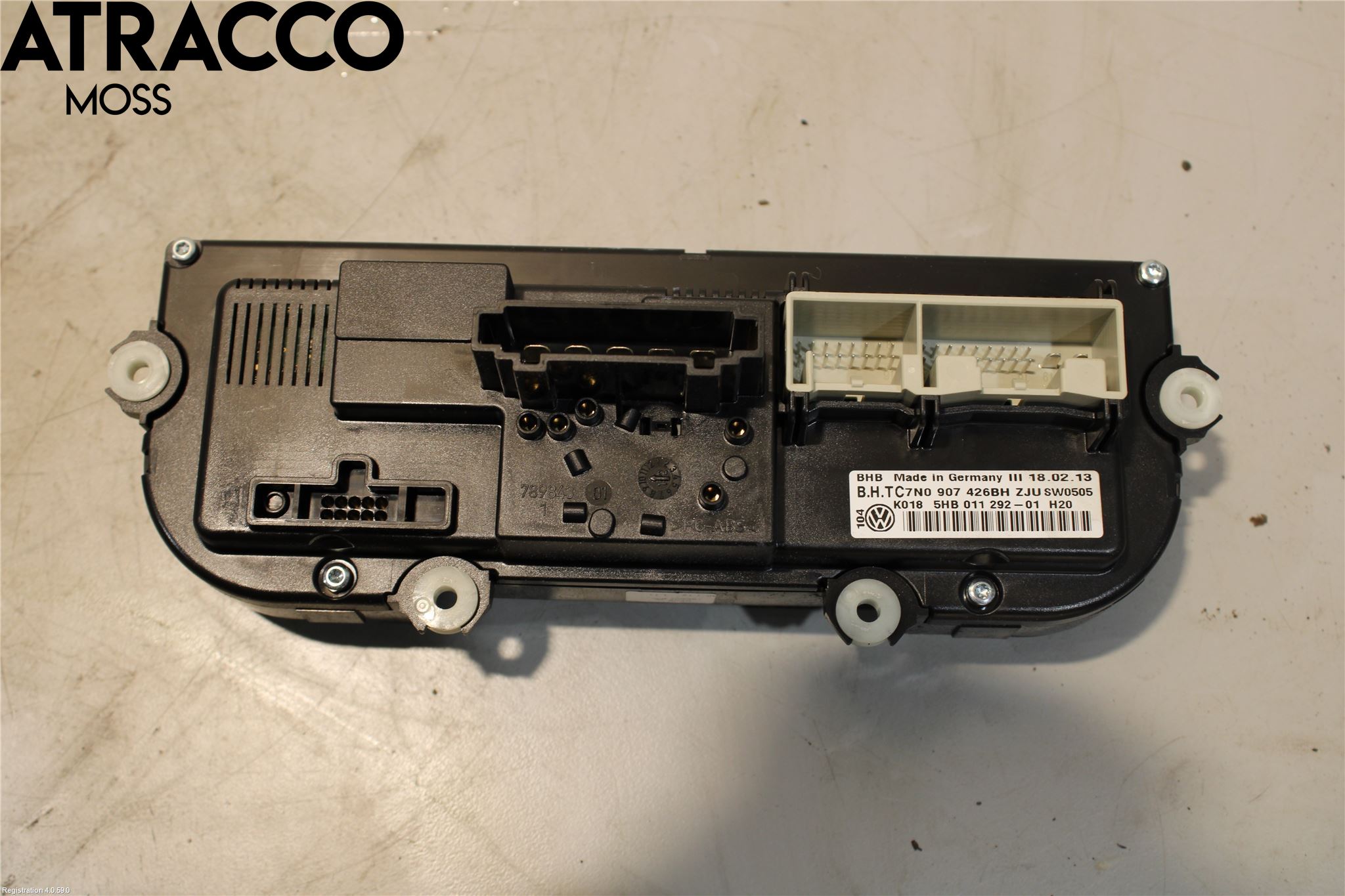 Volkswagen VW CADDY 11-15 Ac Styrenhet Ac Manöveren