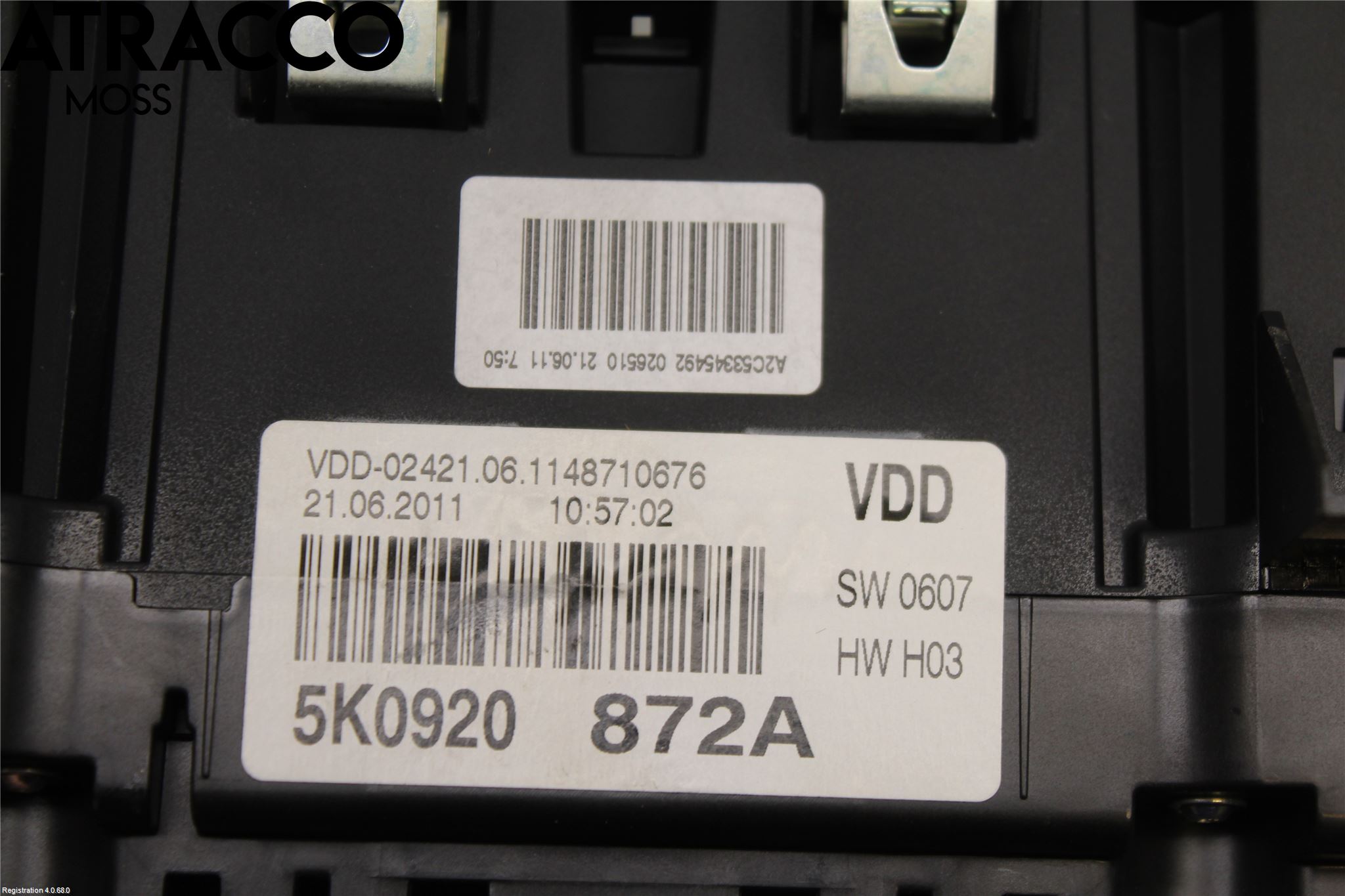 Volkswagen VW GOLF VI 09-13 Instrument Komb
