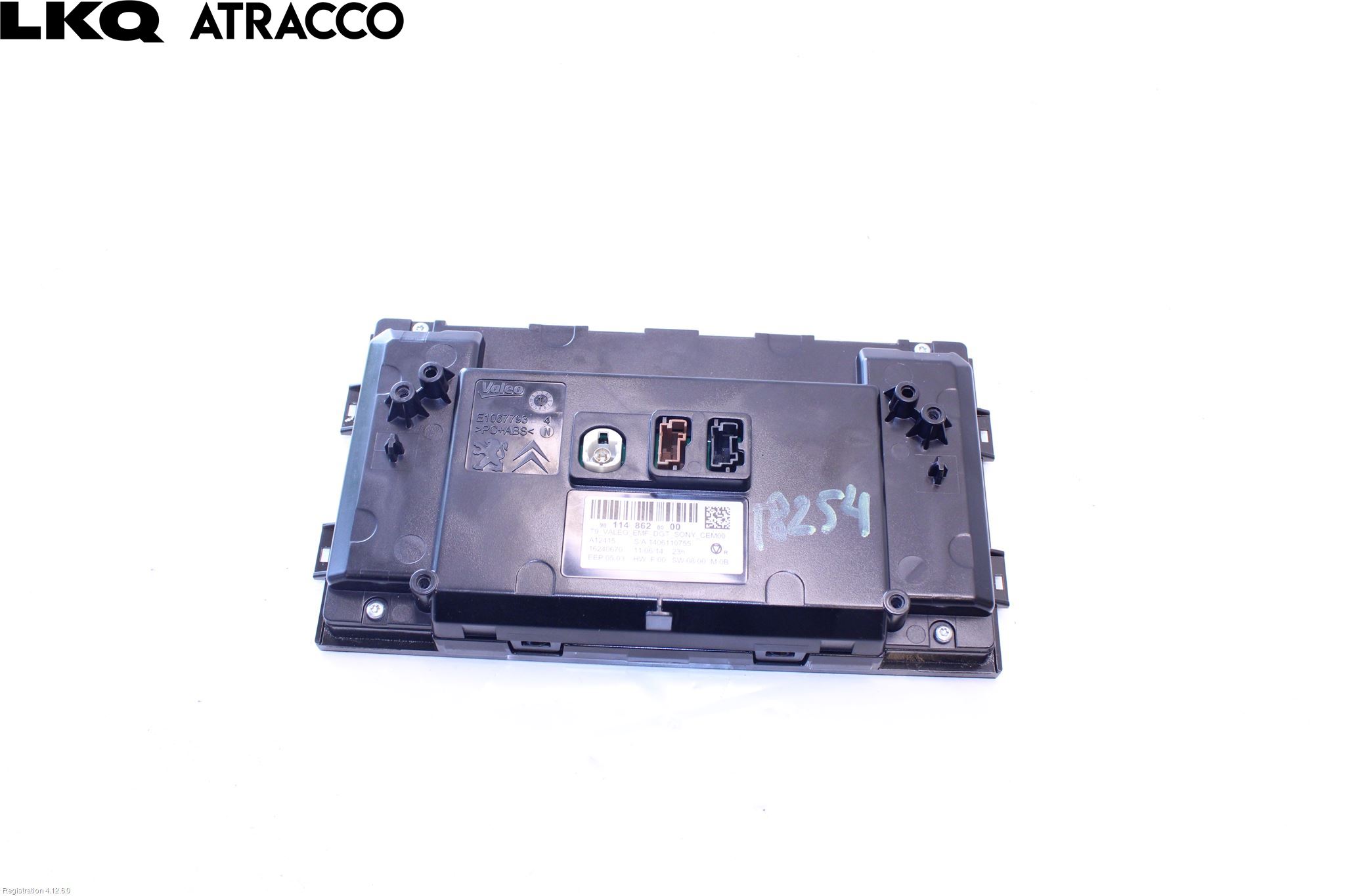 Peugeot 308 14-21 Multifunktionsdisplay