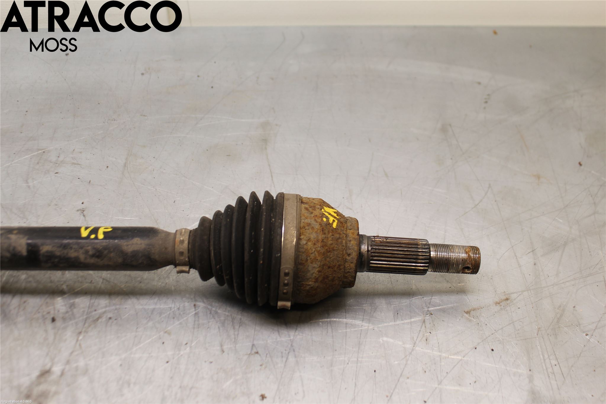 Nissan LEAF 11-17 Drivaxel Fram Vänster