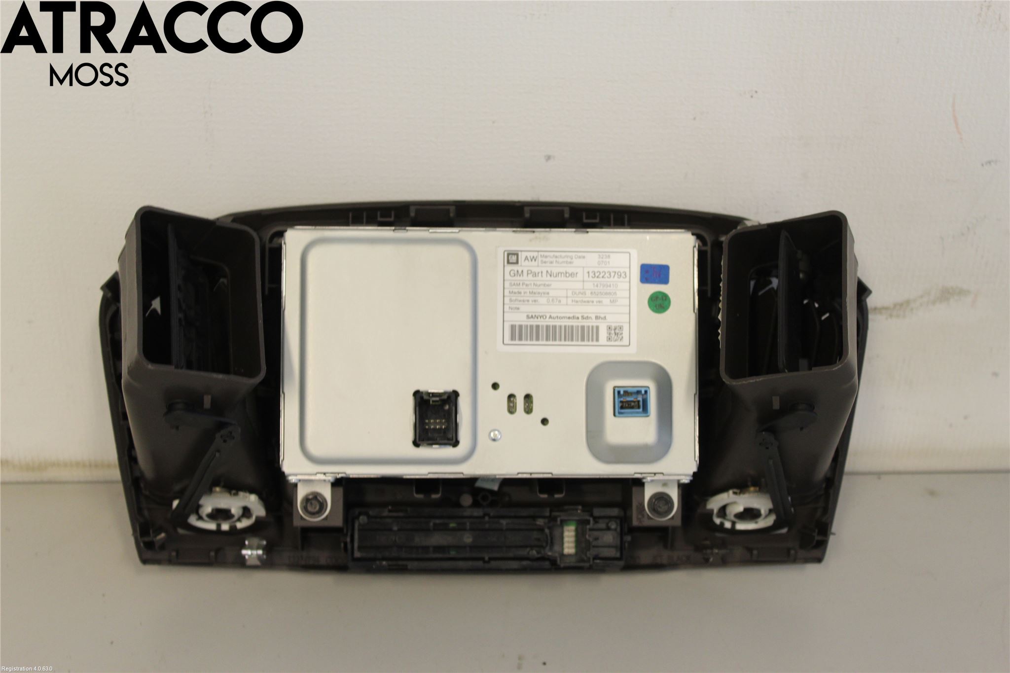 Opel INSIGNIA 09-16 Multifunktionsdisplay