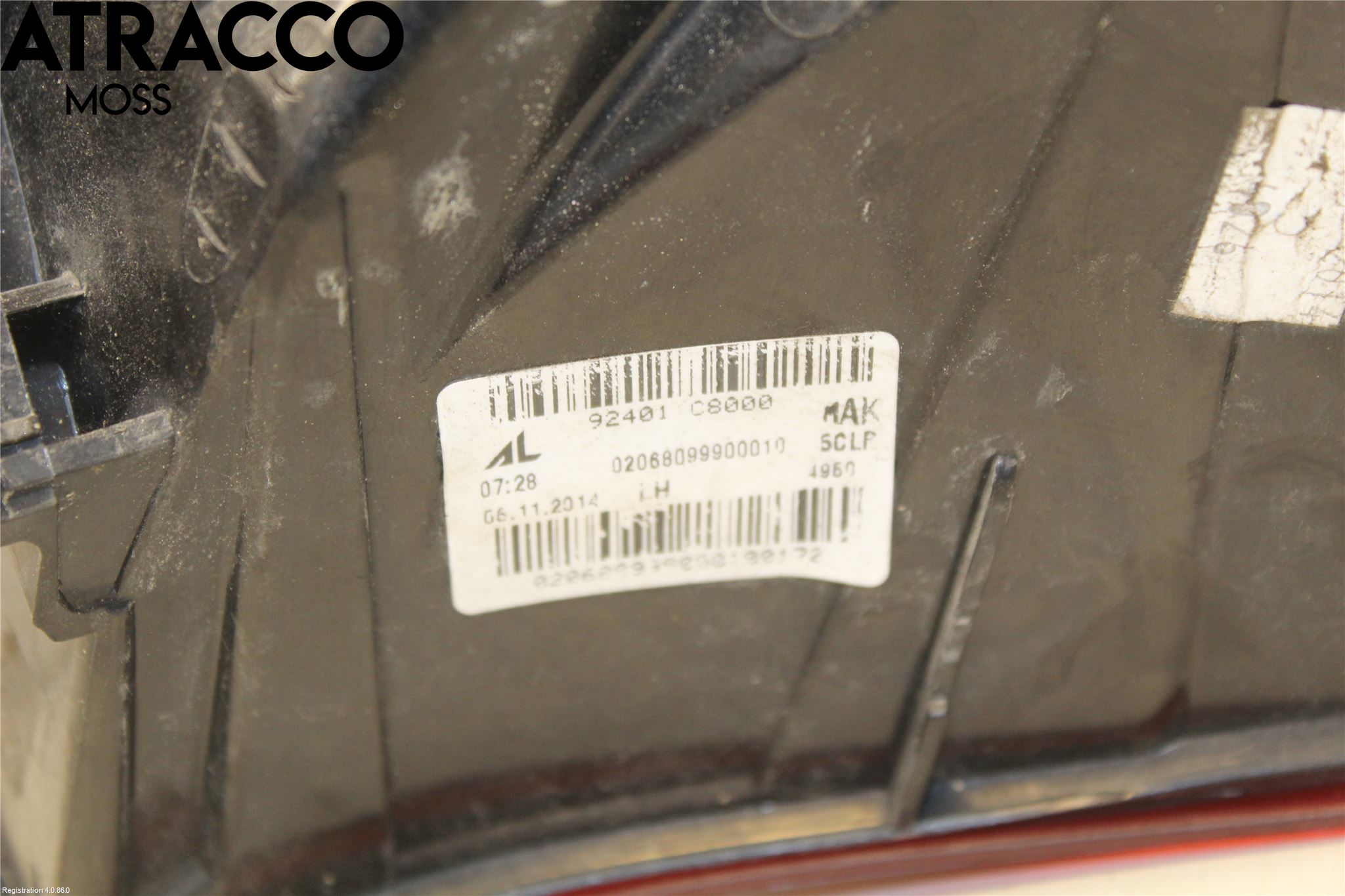 Hyundai i20 GB 15-20 Bakljus Vänster