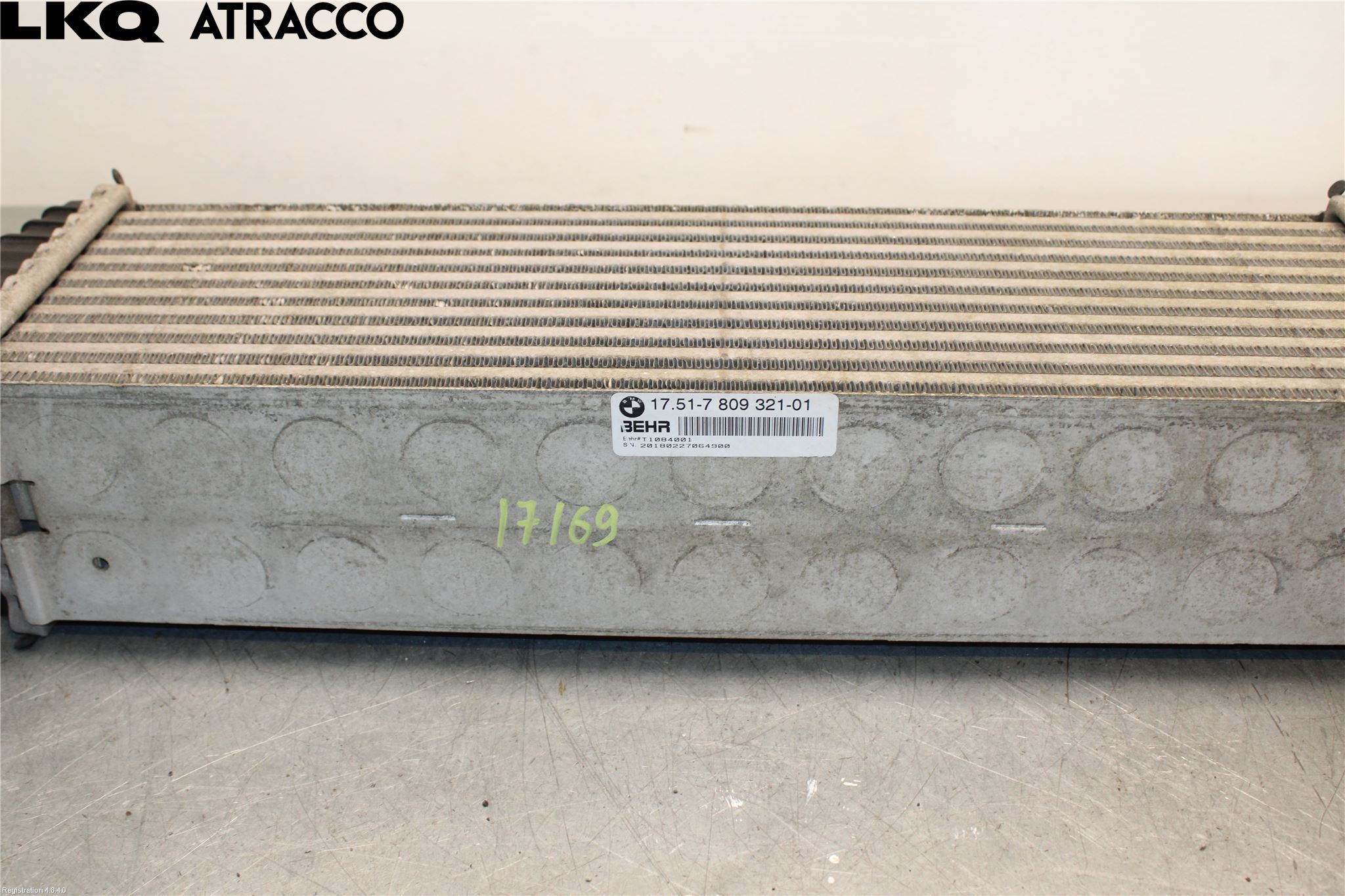 BMW X5 F15 13-18 Laddluft-Intercooler Kyl