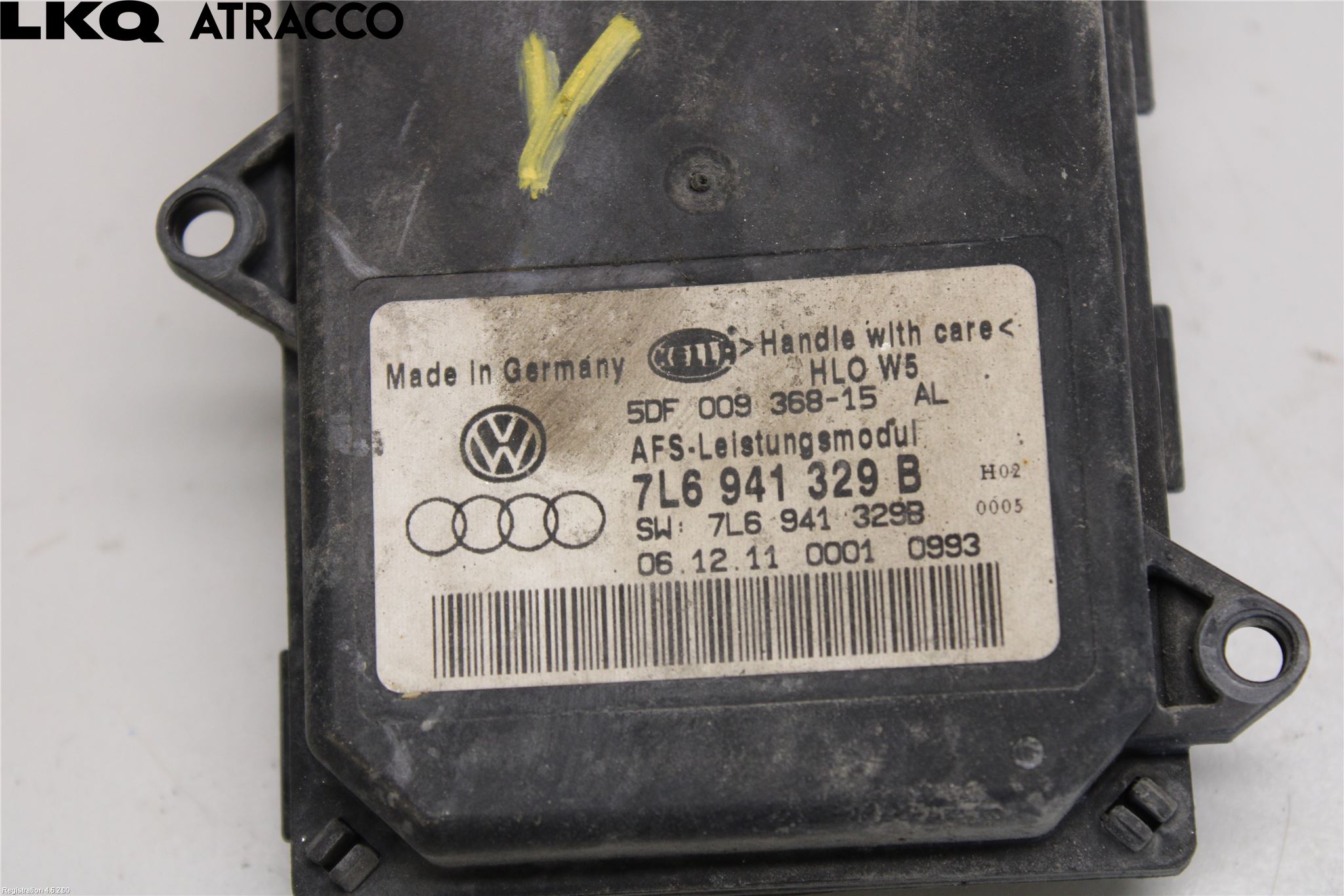 Skoda SUPERB 09-15 Styrenhet Strålkastare
