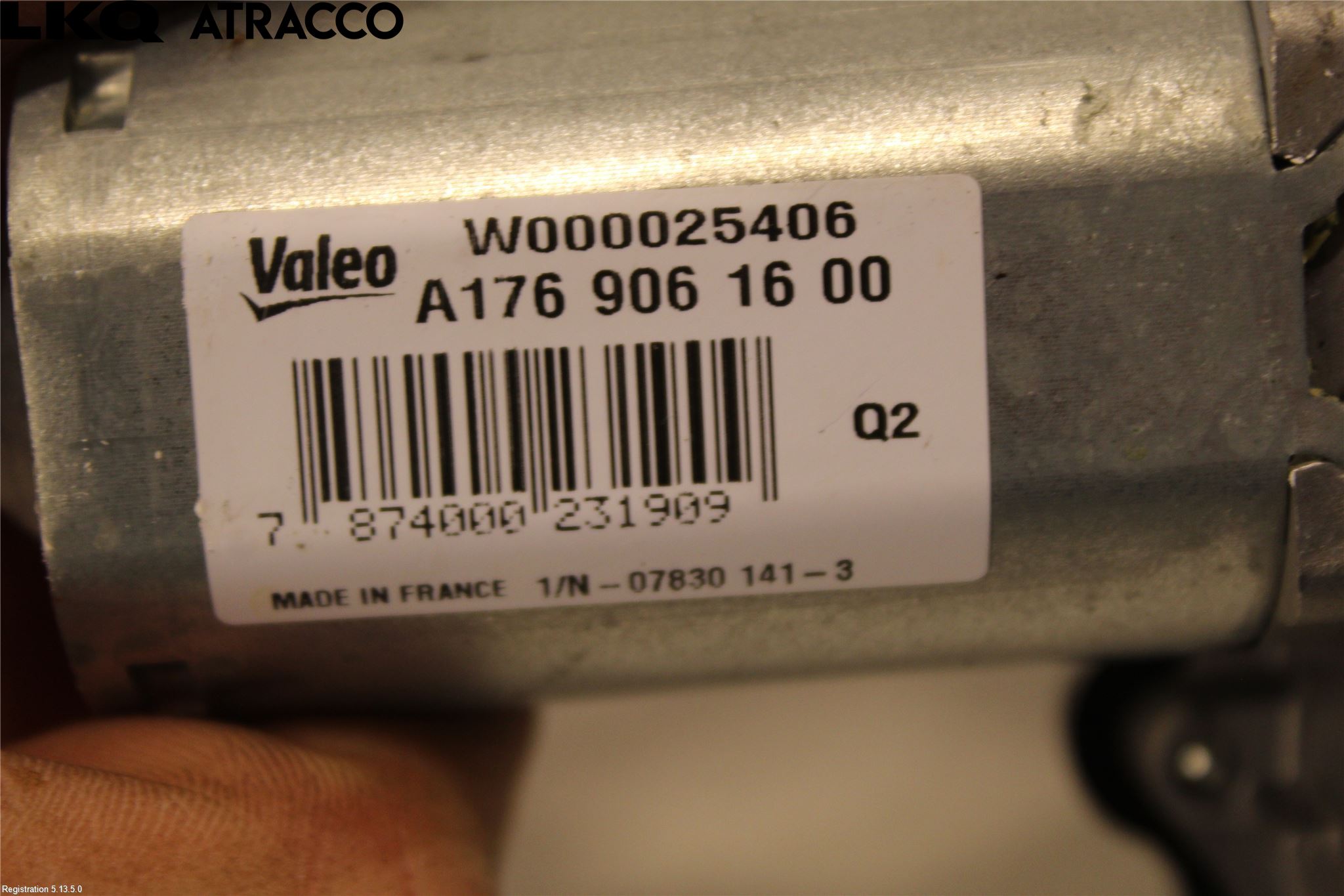 Mercedes-Benz MB A-KLASS (W176) 13-18 Torkarmotor Baklucka