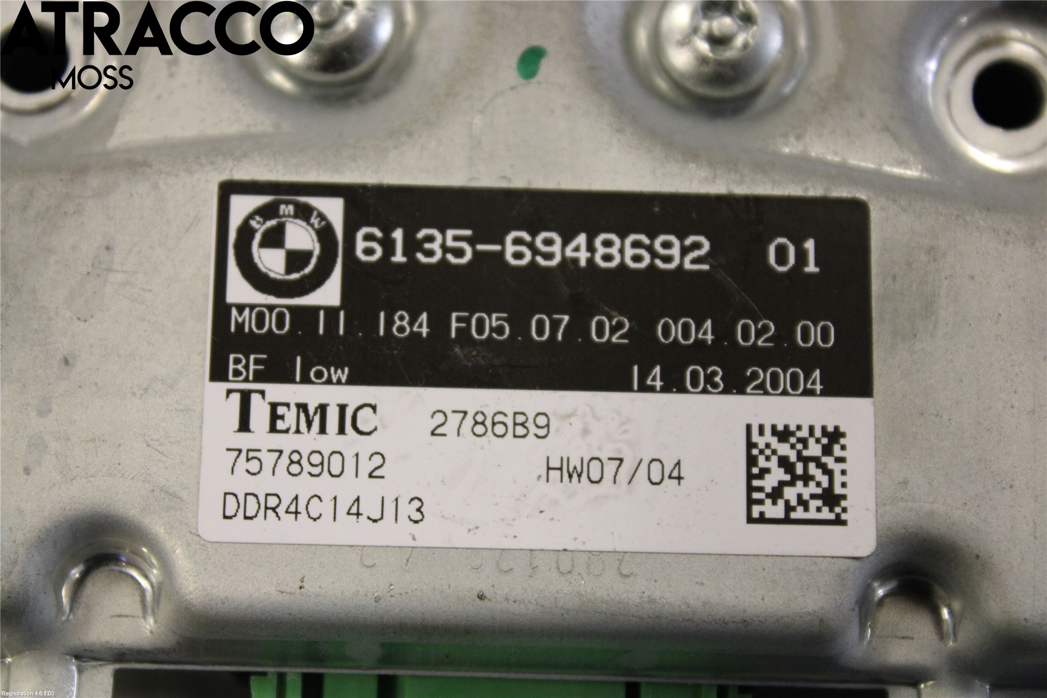 BMW 5 E60/61 Sed/Tou 02-10 Styrenhet Dörr
